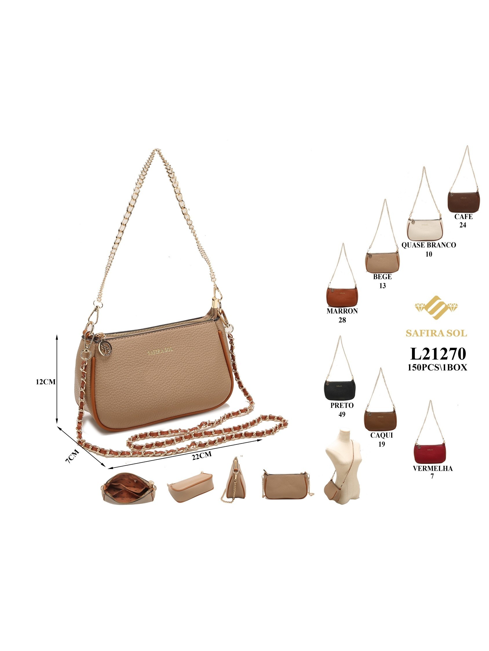 bolsa feminina（L21270）