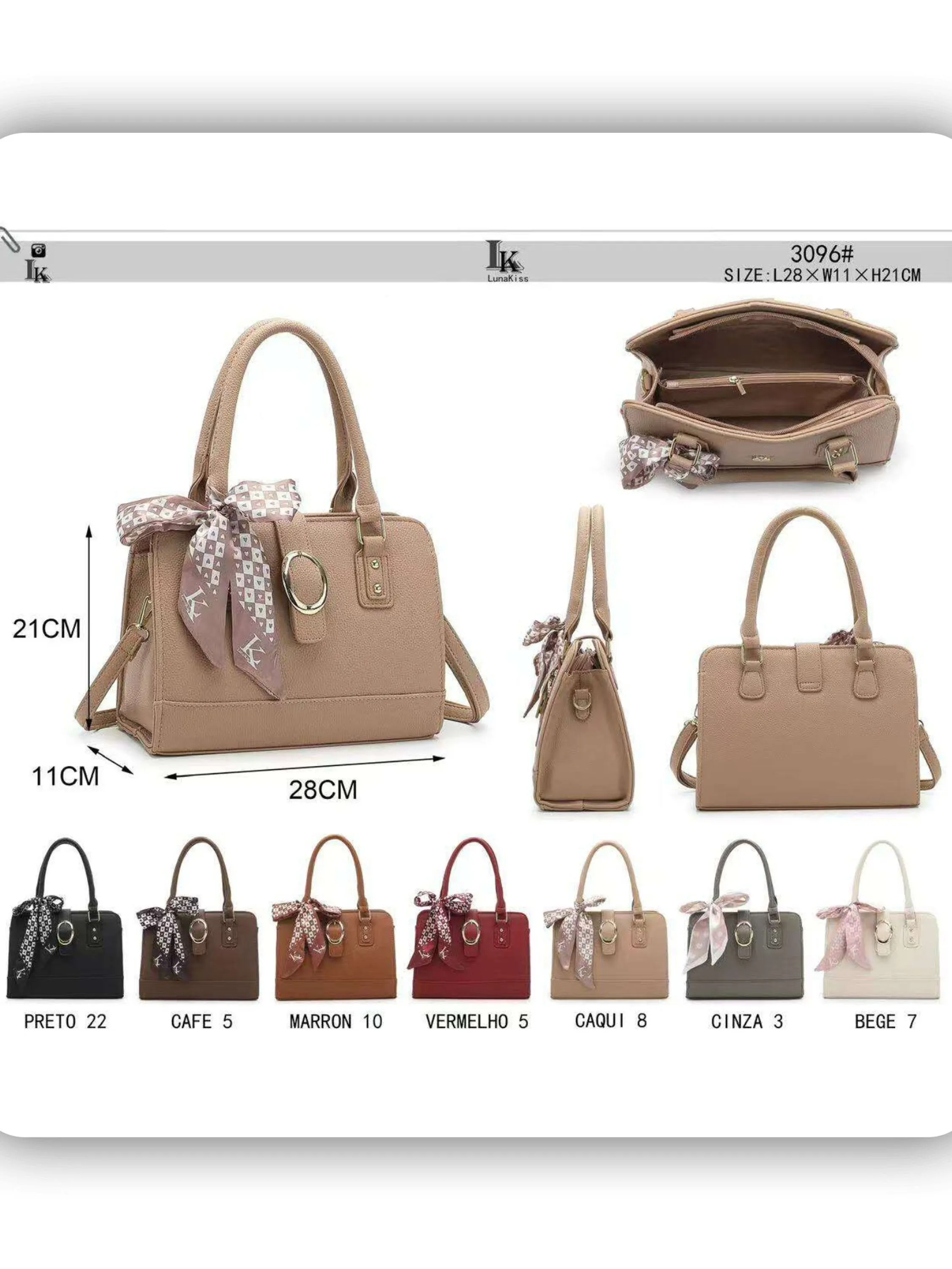 bolsa feminina (3096)