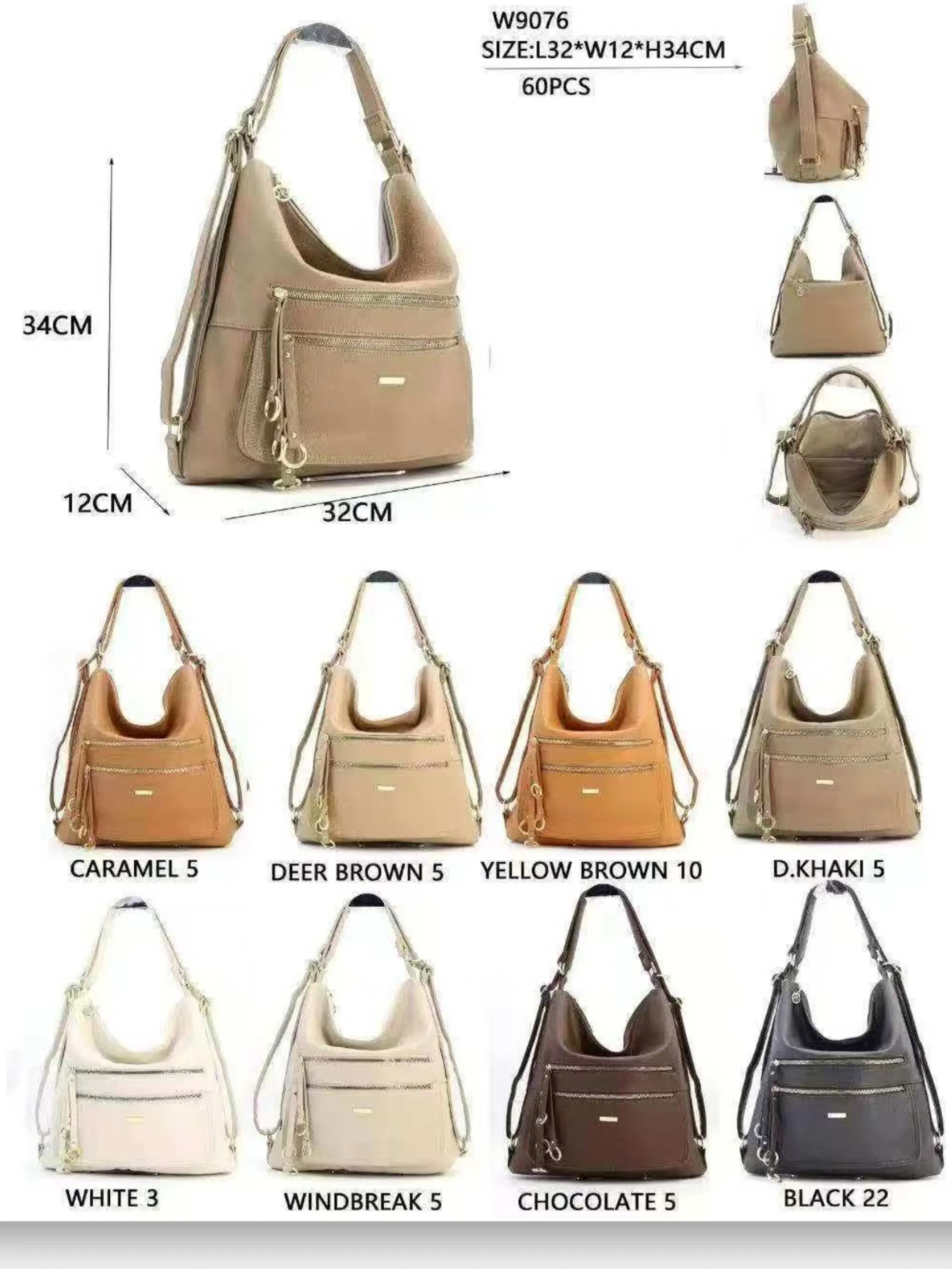 bolsa feminina （W9076）
