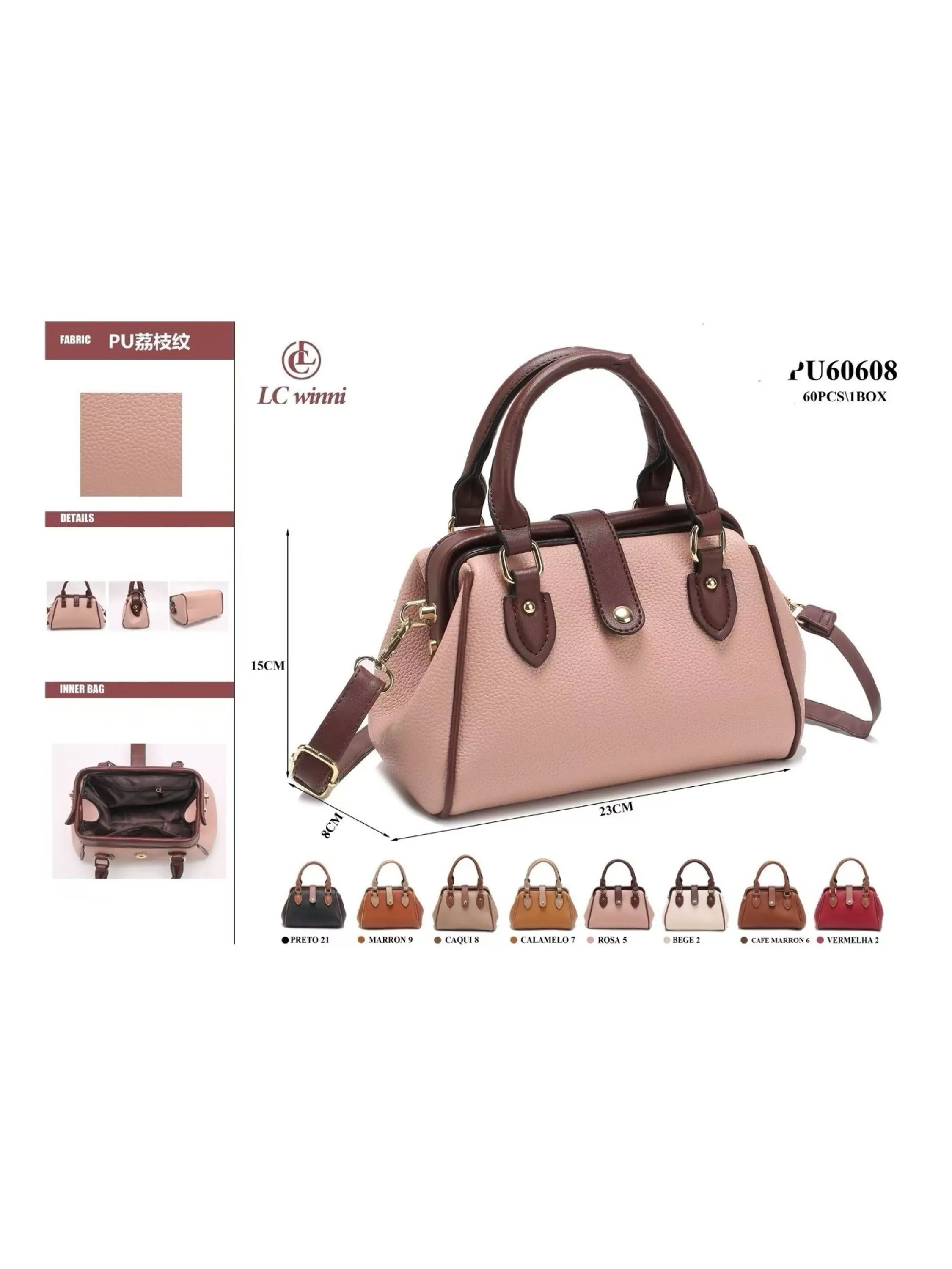 bolsa feminina（PU60608）