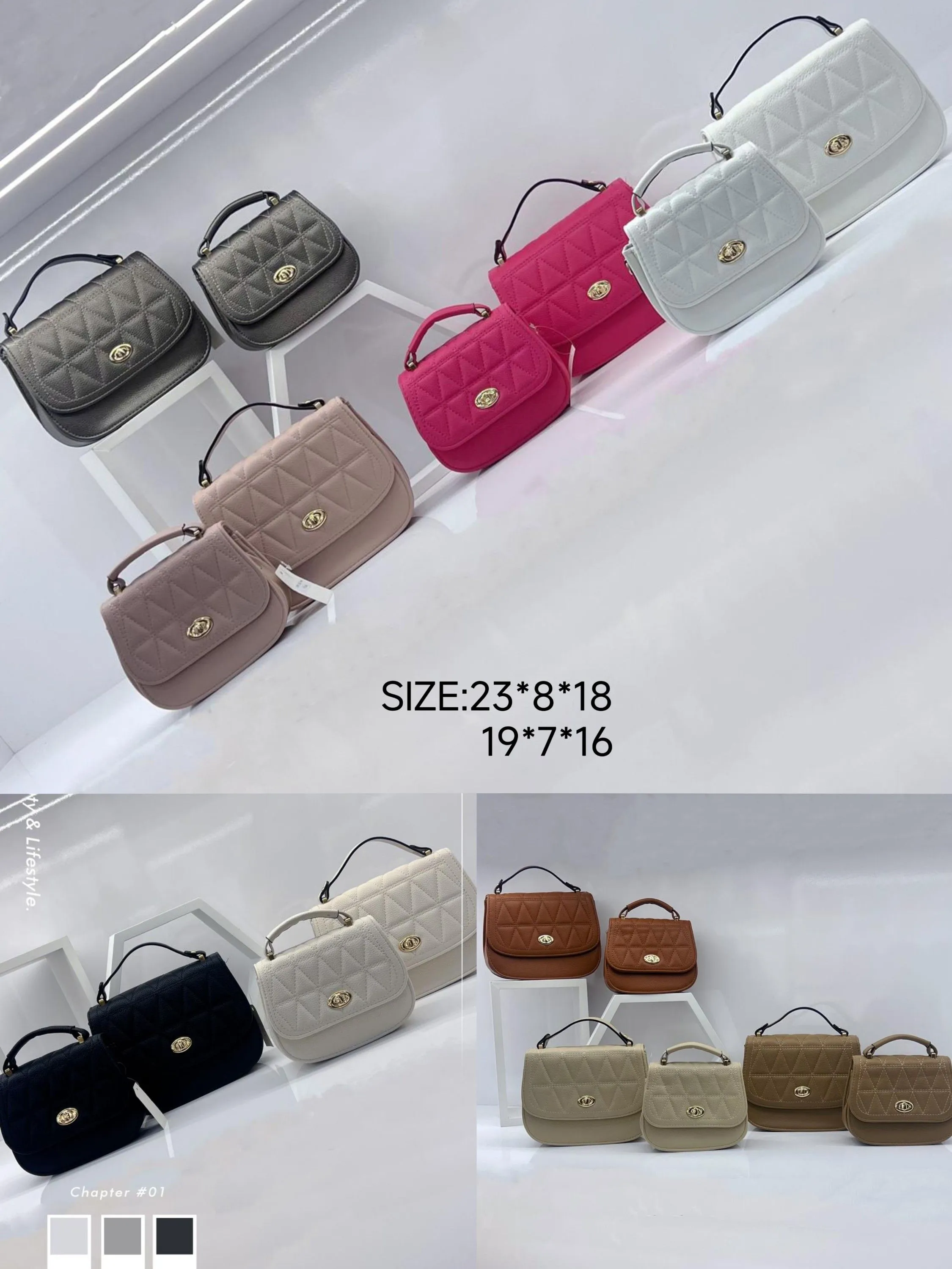 bolsa femenina kit 2 pcs (ZHH282)