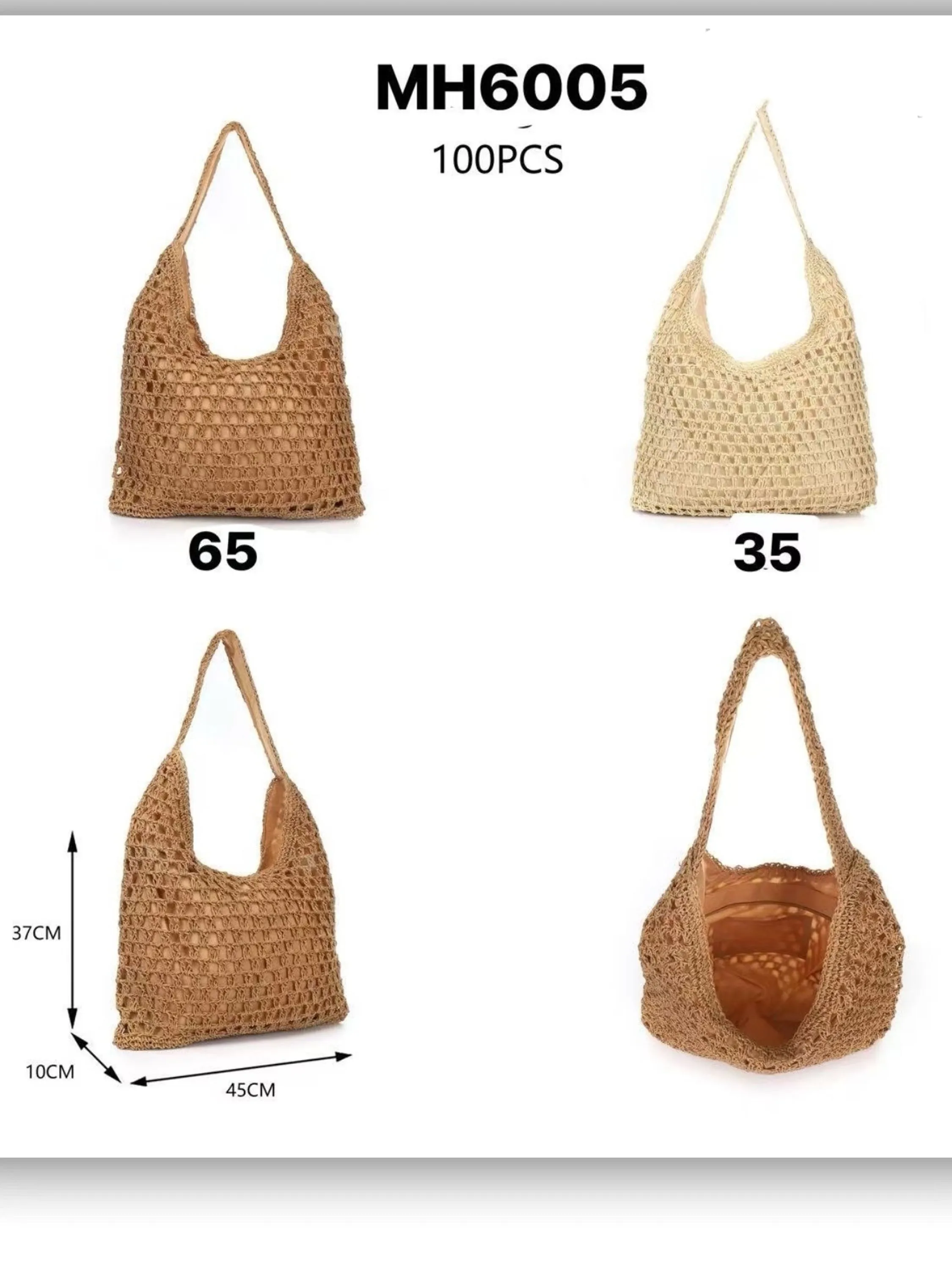 bolsa de praia feminina（MH6005）