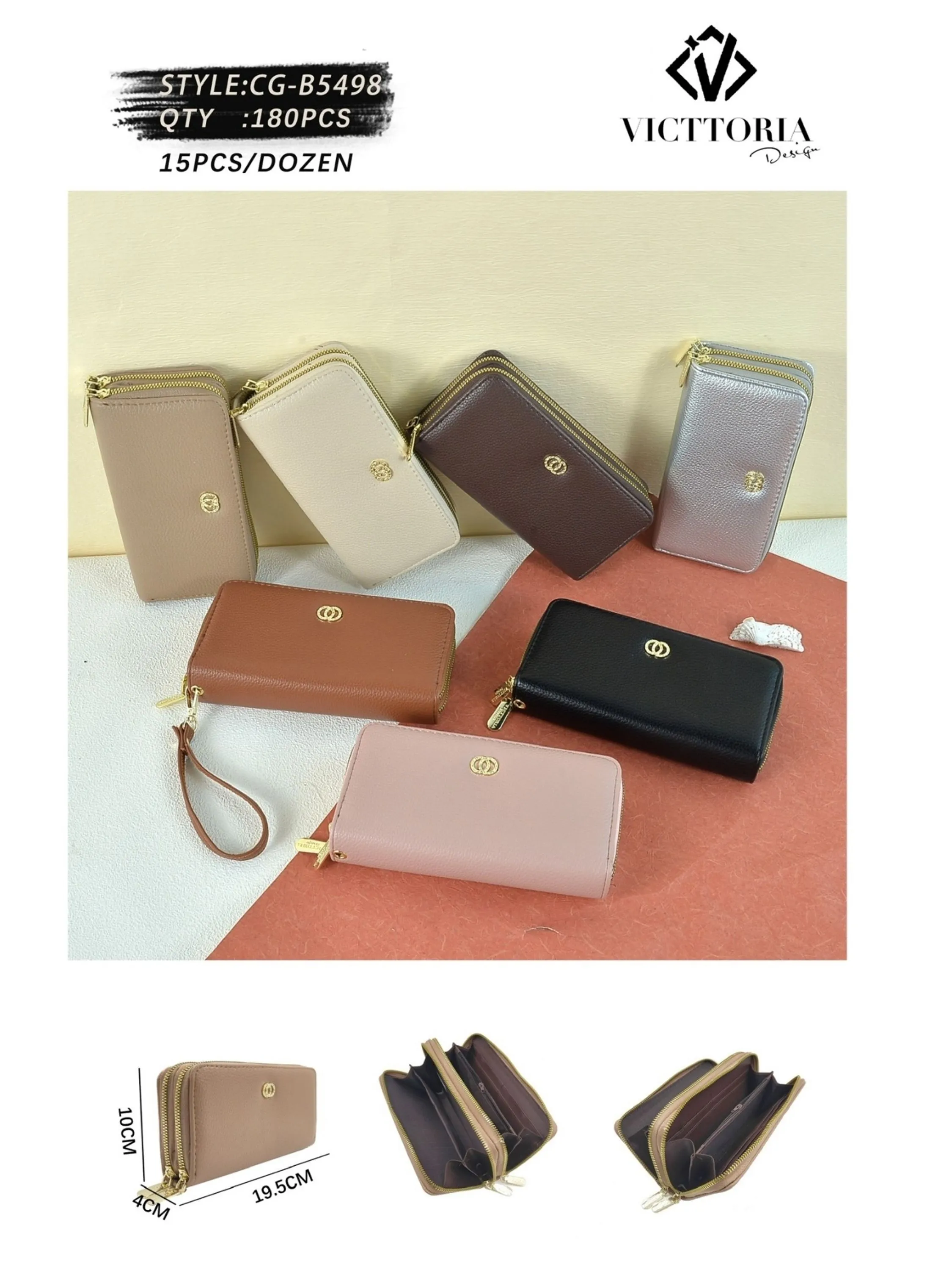 carteira femenina（B5498）