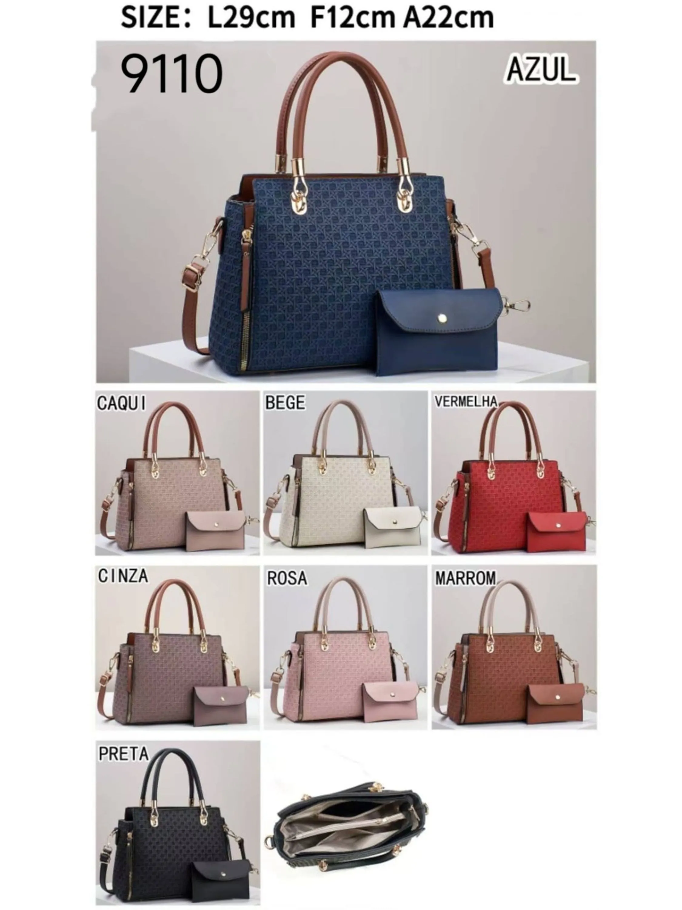 bolsa feminina (9110)