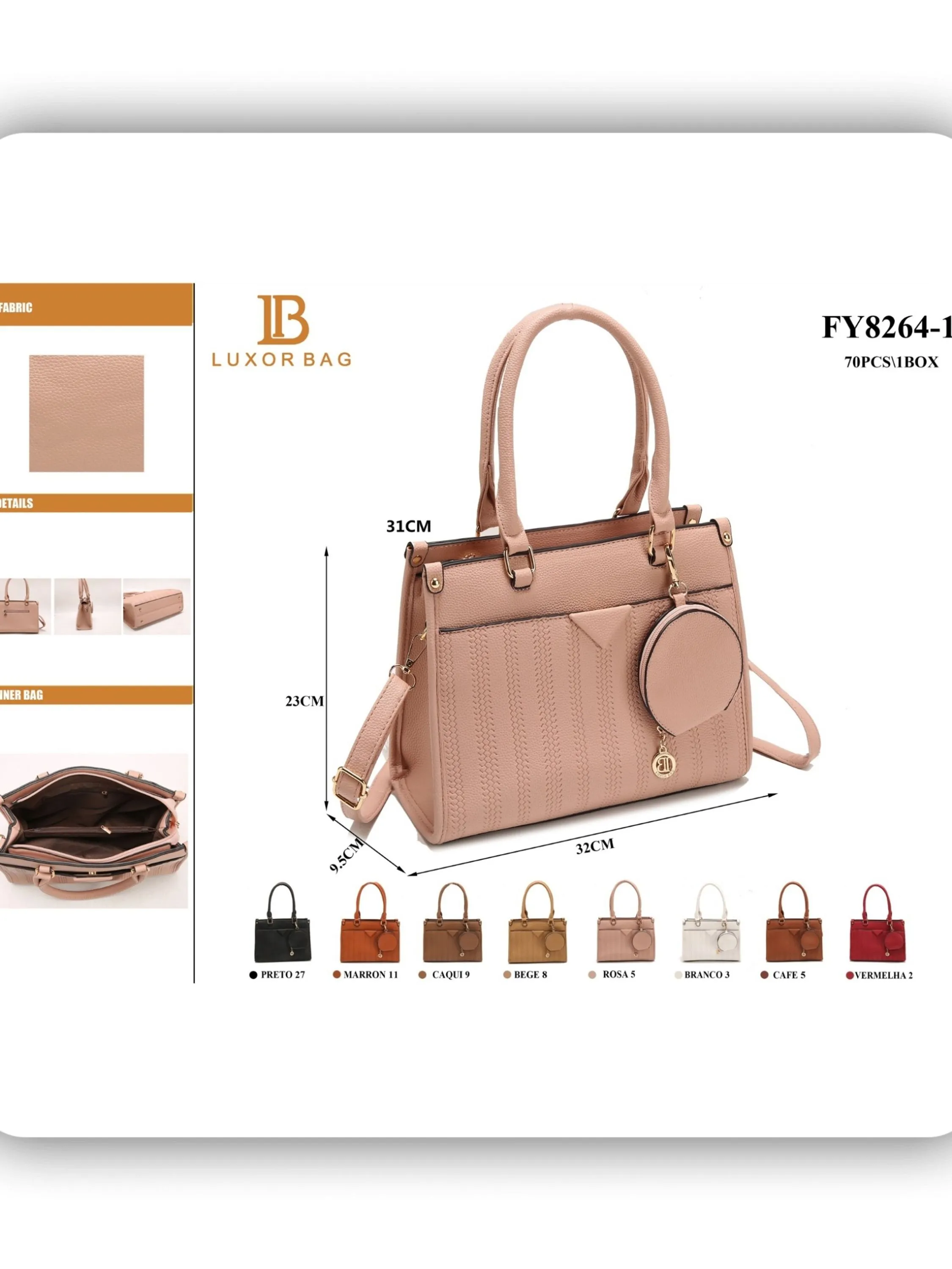 bolsa feminina (FY8264-1)