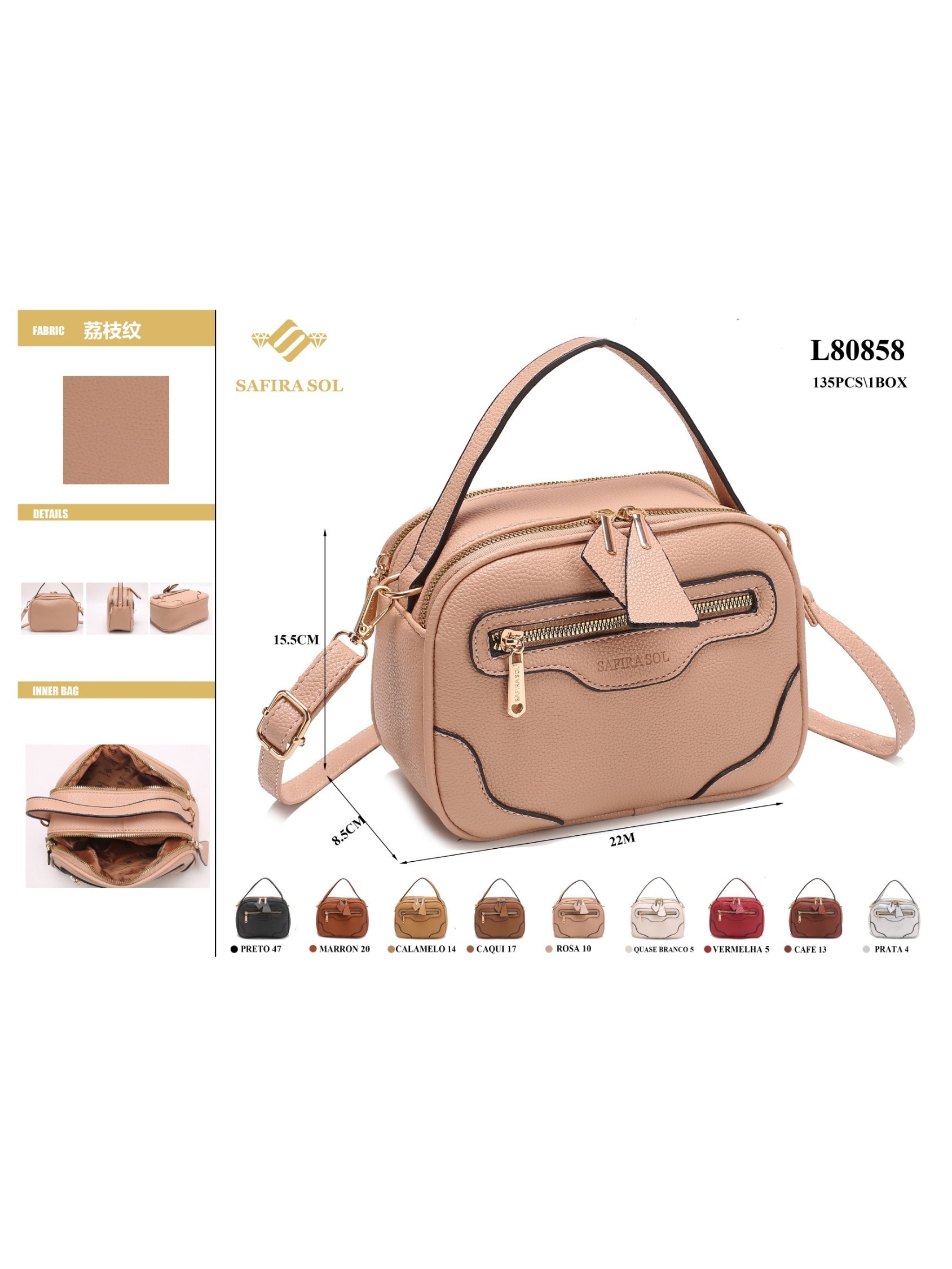 bolsa feminina（L80858）