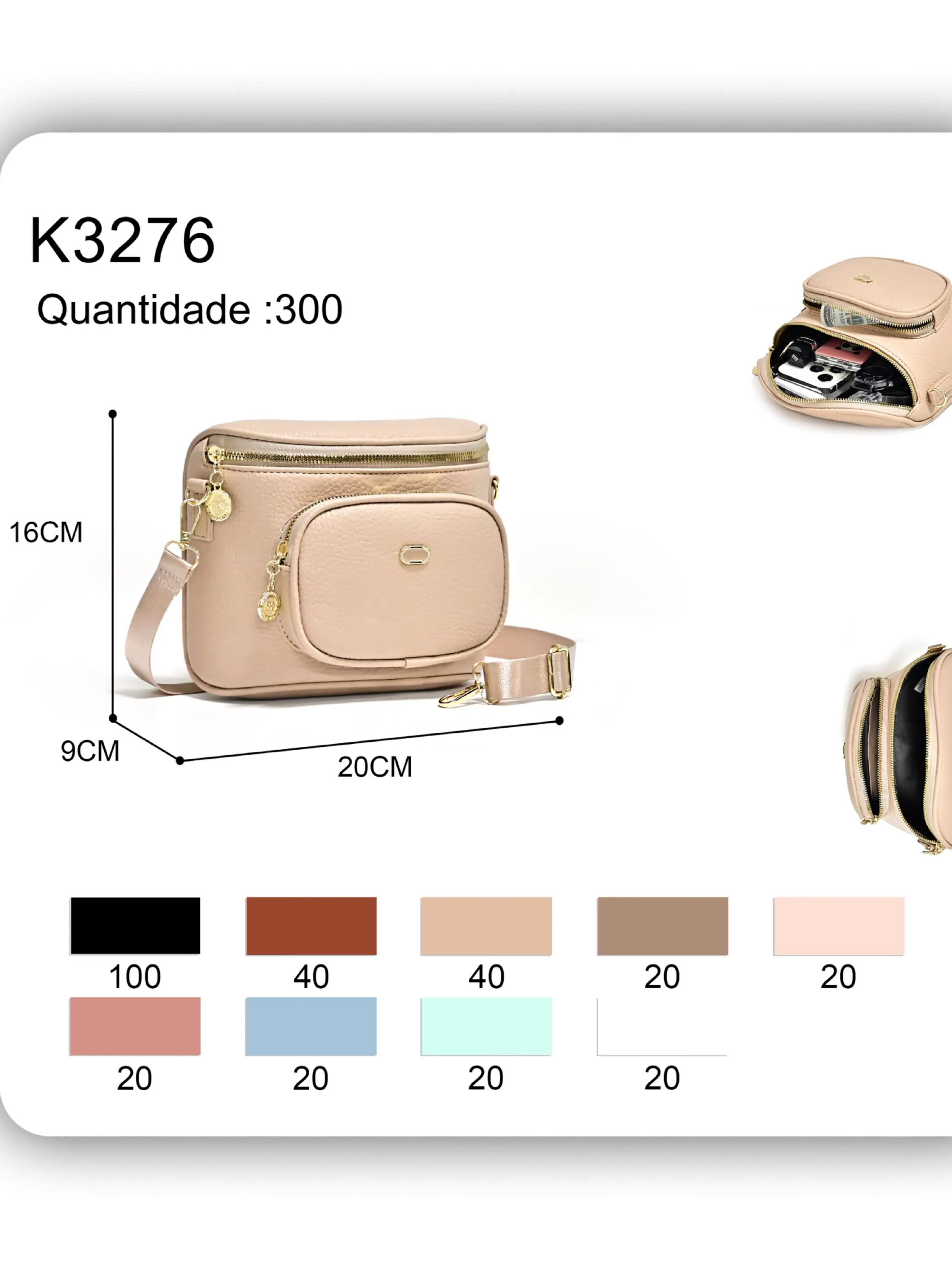 Bolsa feminina(k3276)