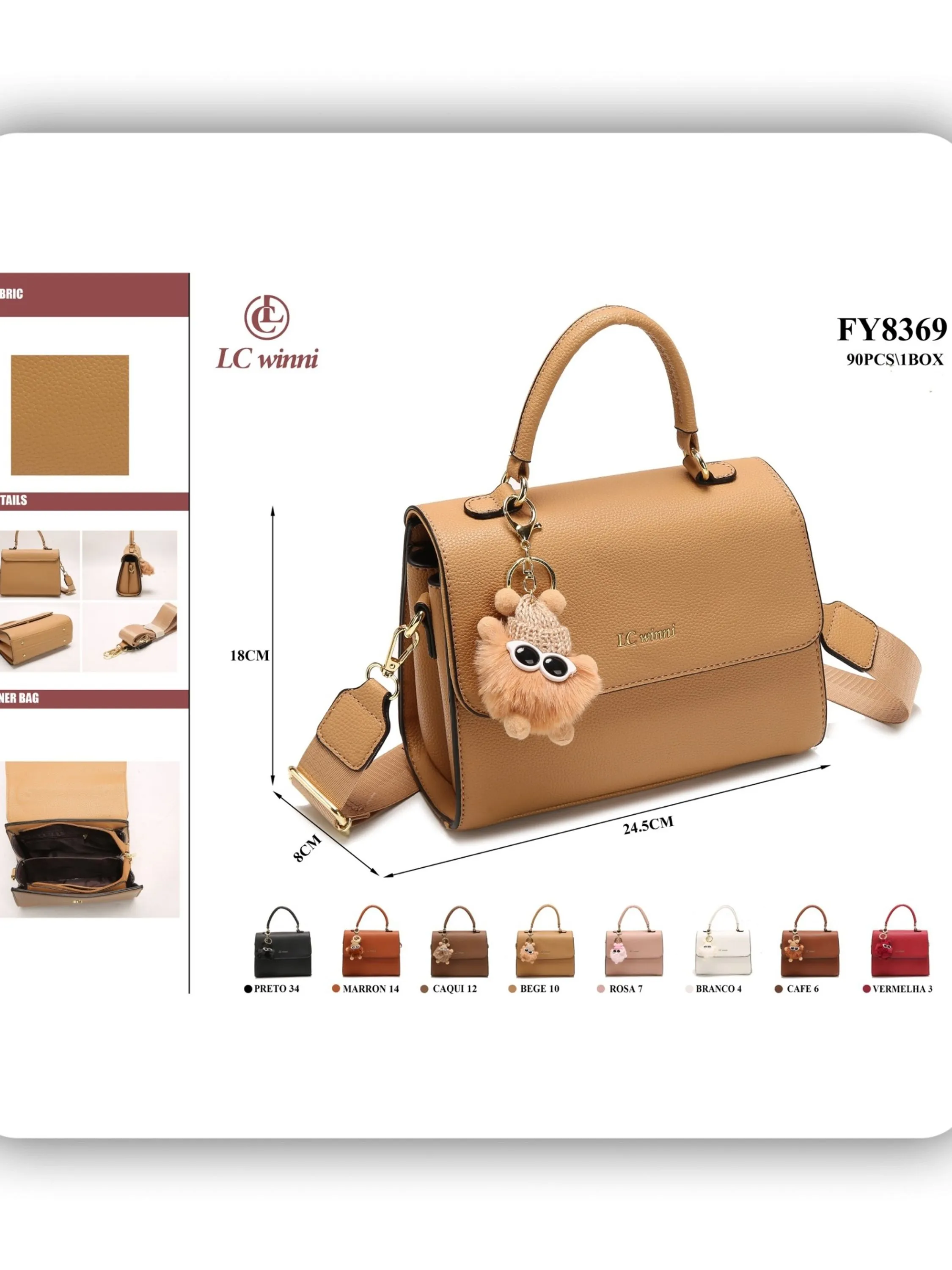 bolsa feminina (FY8369)