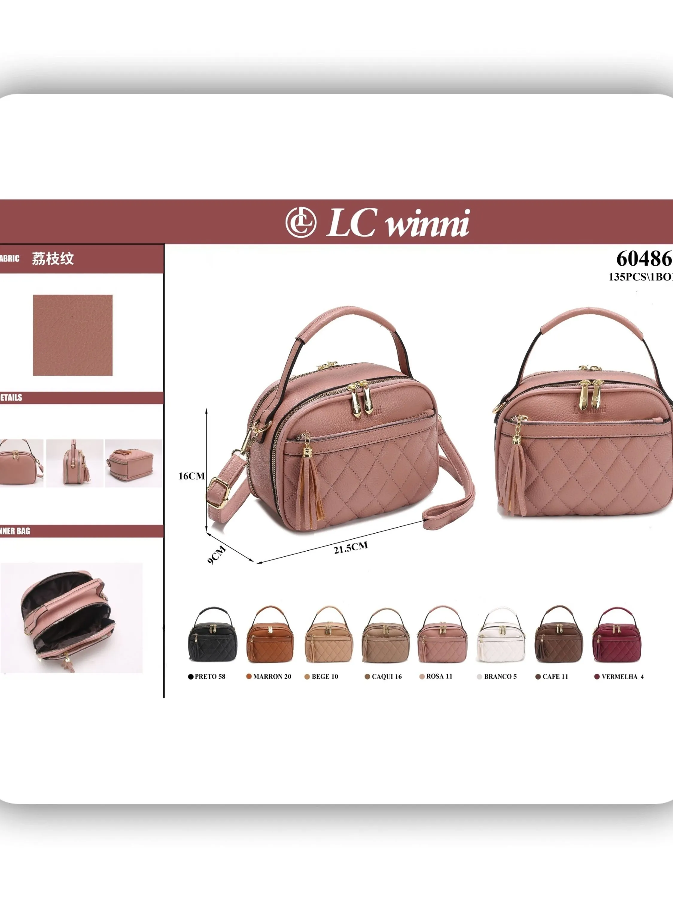 bolsa feminina(60486)