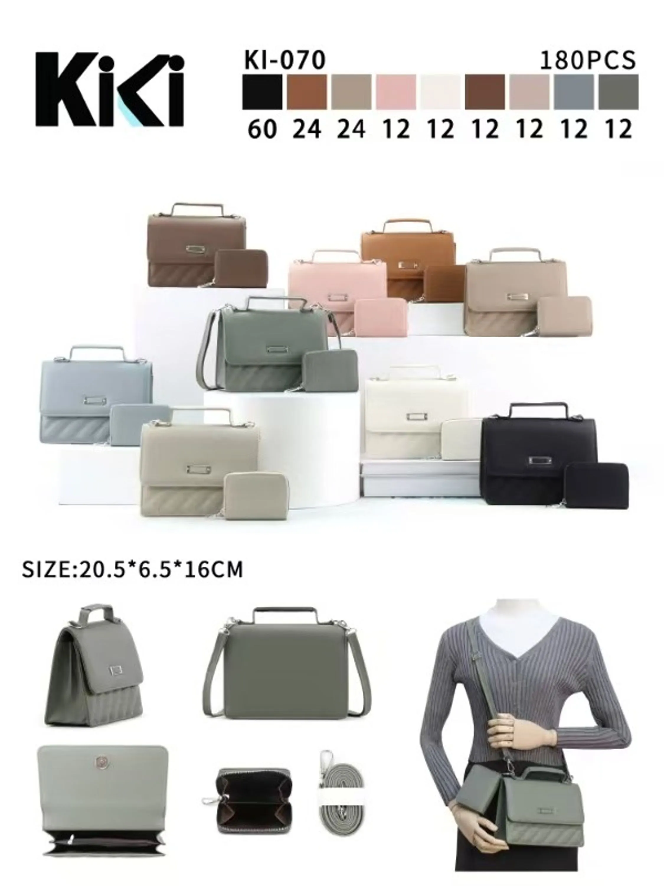 bolsa feminina（KI-070）