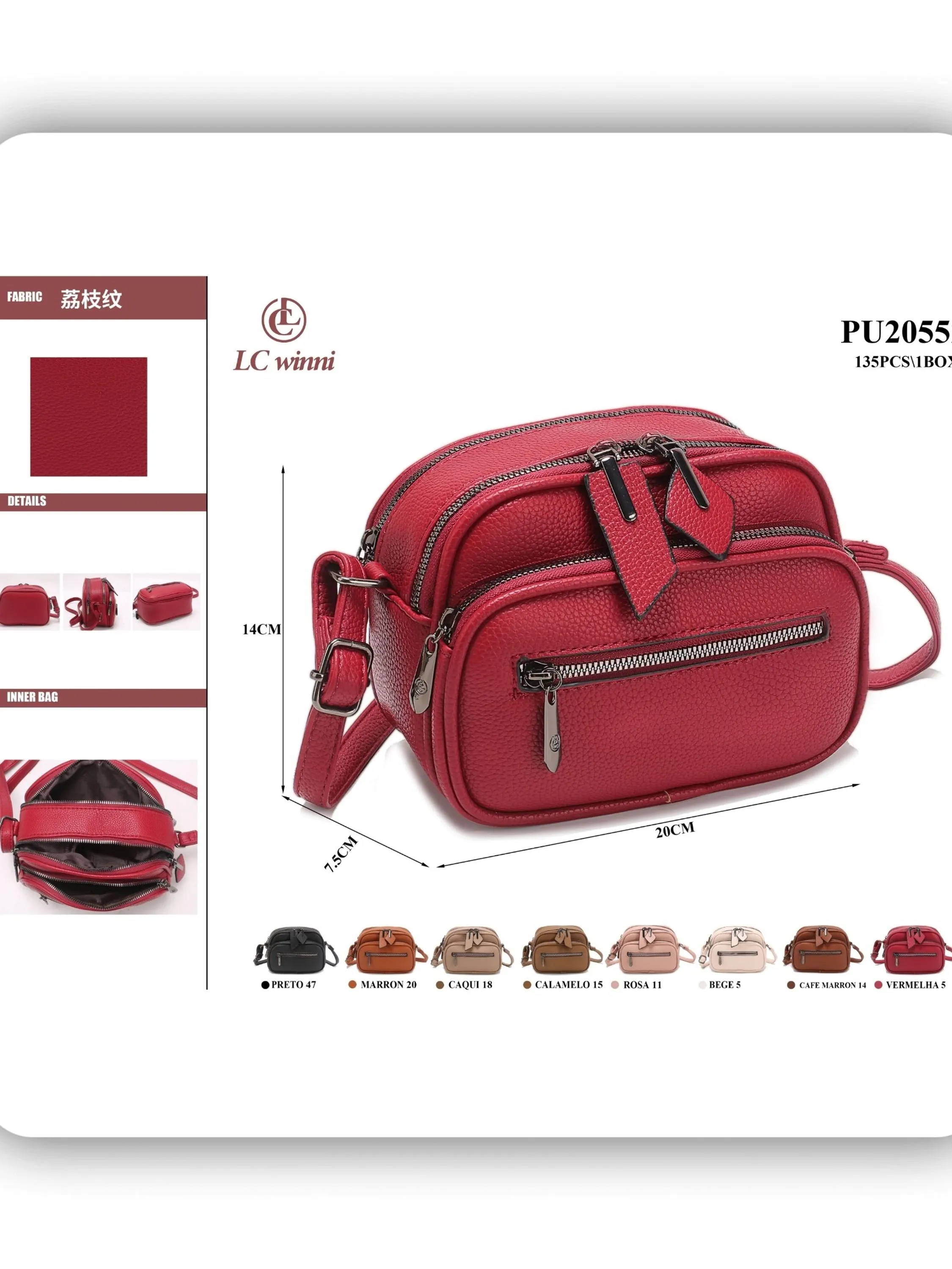 bolsa feminina(PU20552)