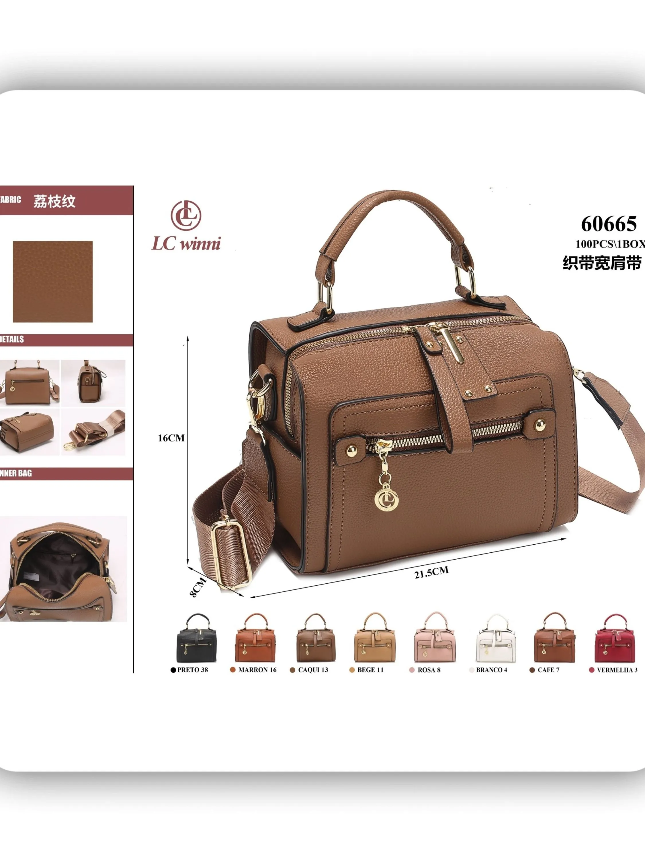 bolsa feminina(60665)