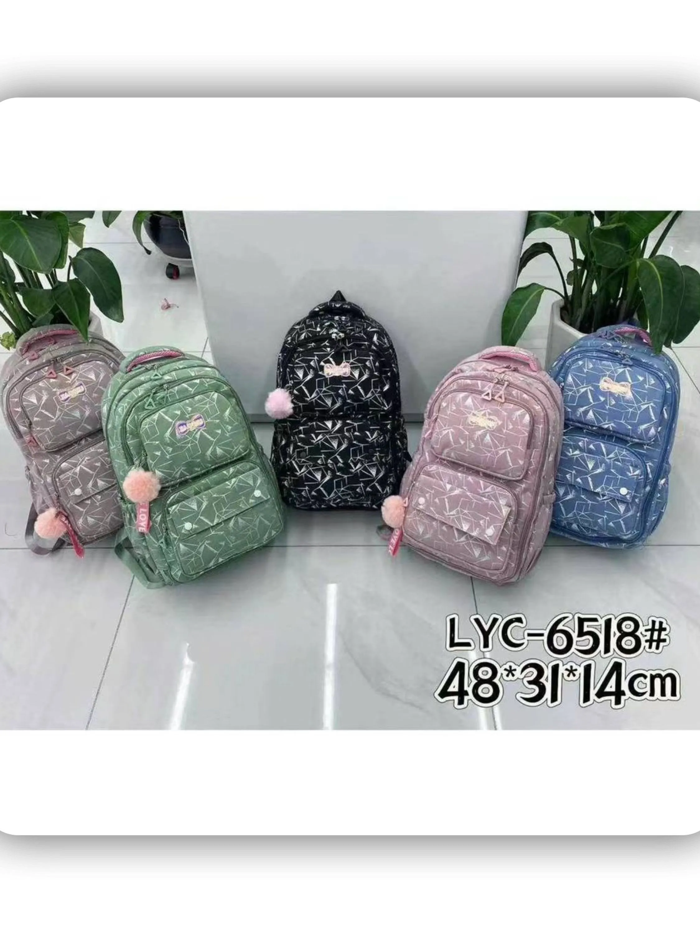 mochila meninos meninas(LYC6518)