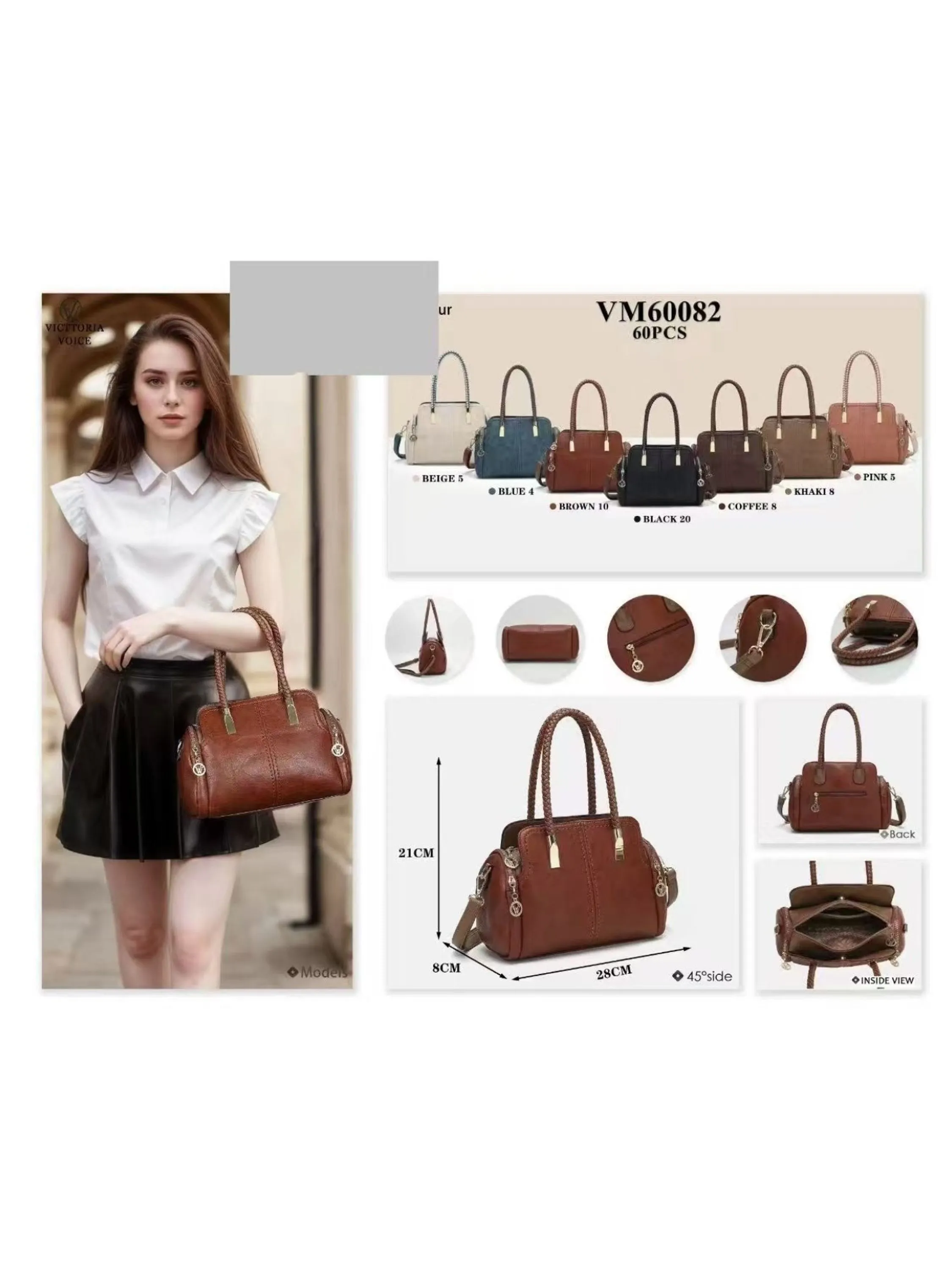 bolsa feminina（VM60082）