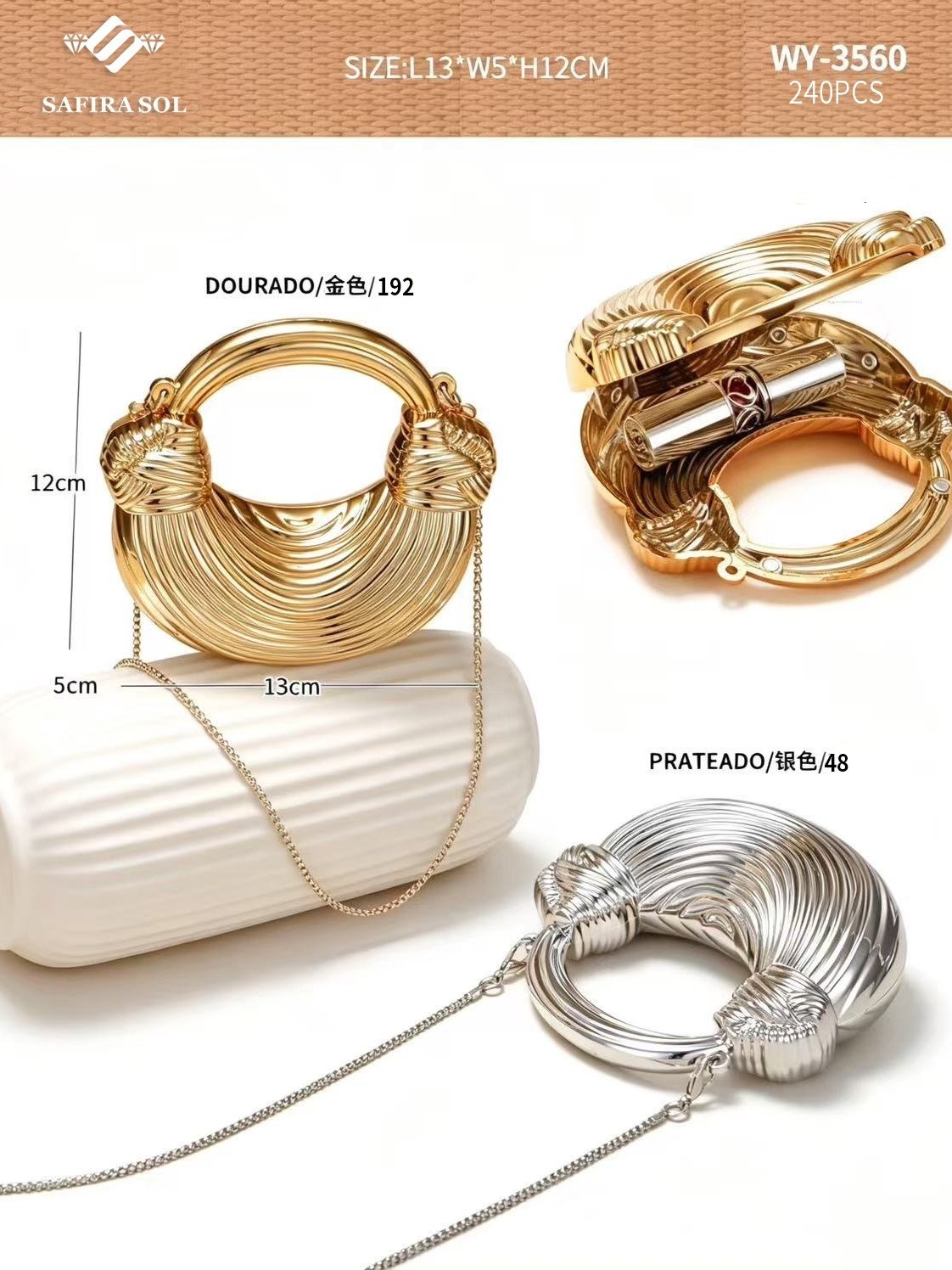 bolsa mini feminina（3560）