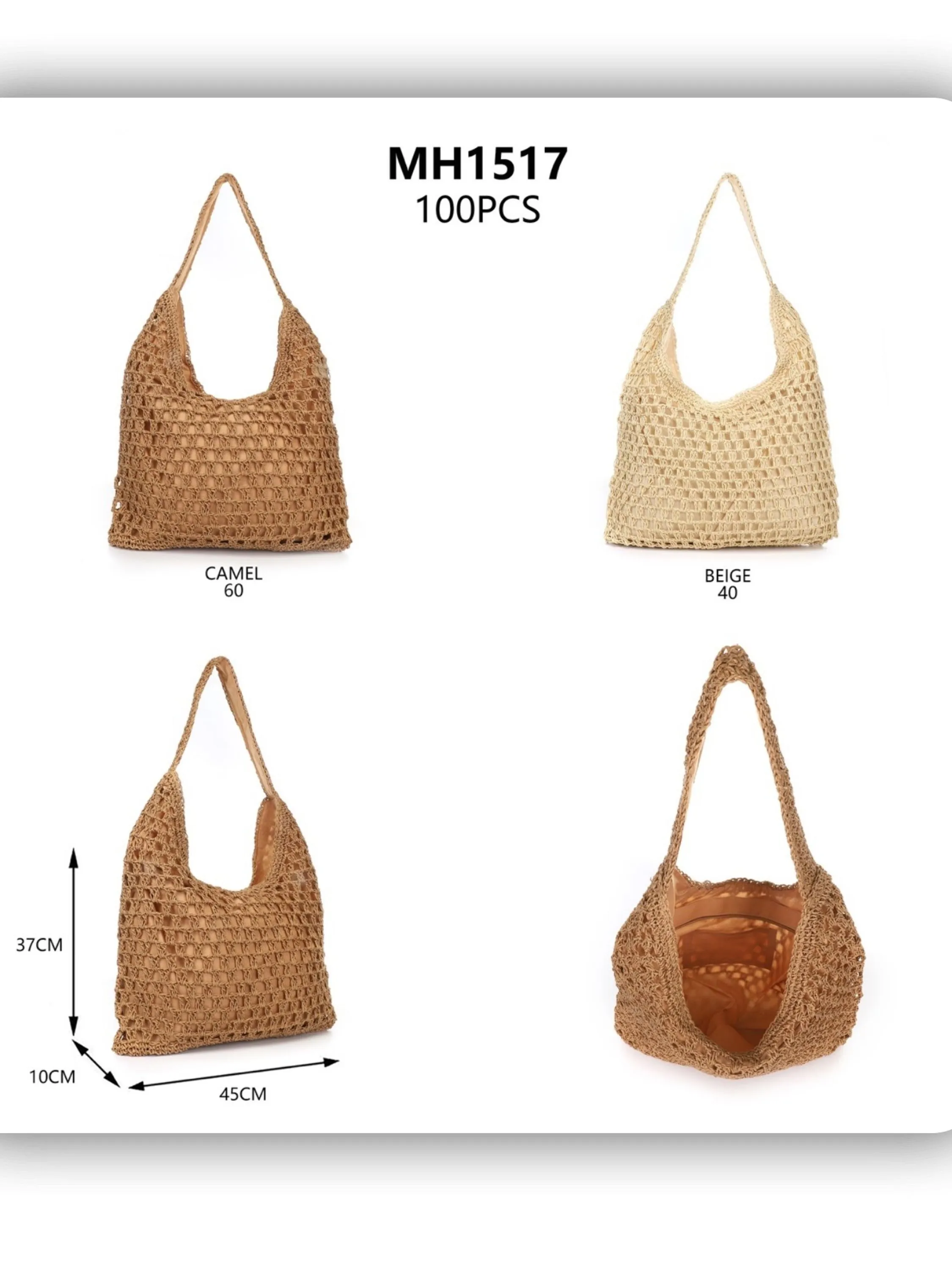 bolsa de praia feminina(MH1517)