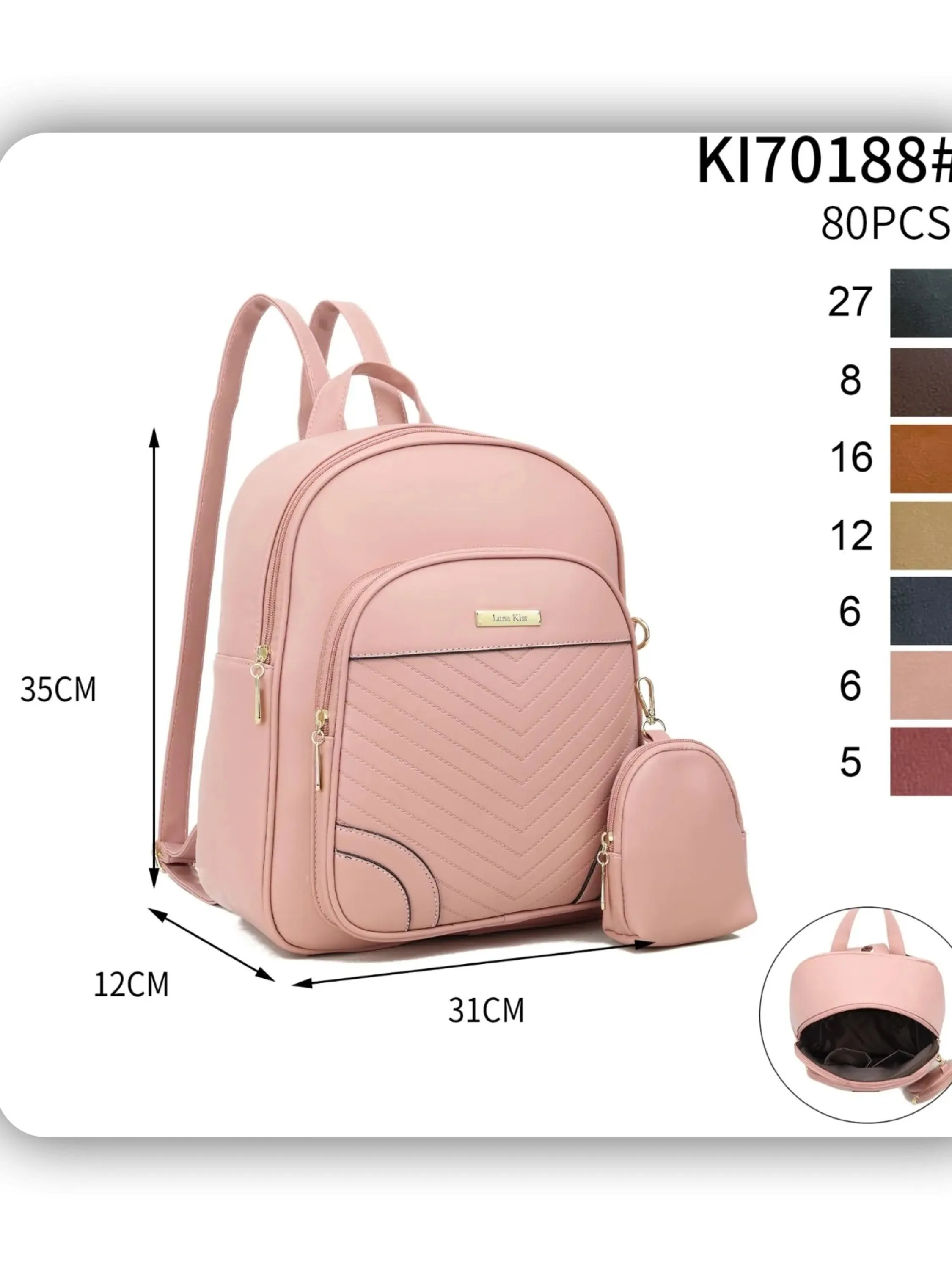 Mochila femenina(K170188)