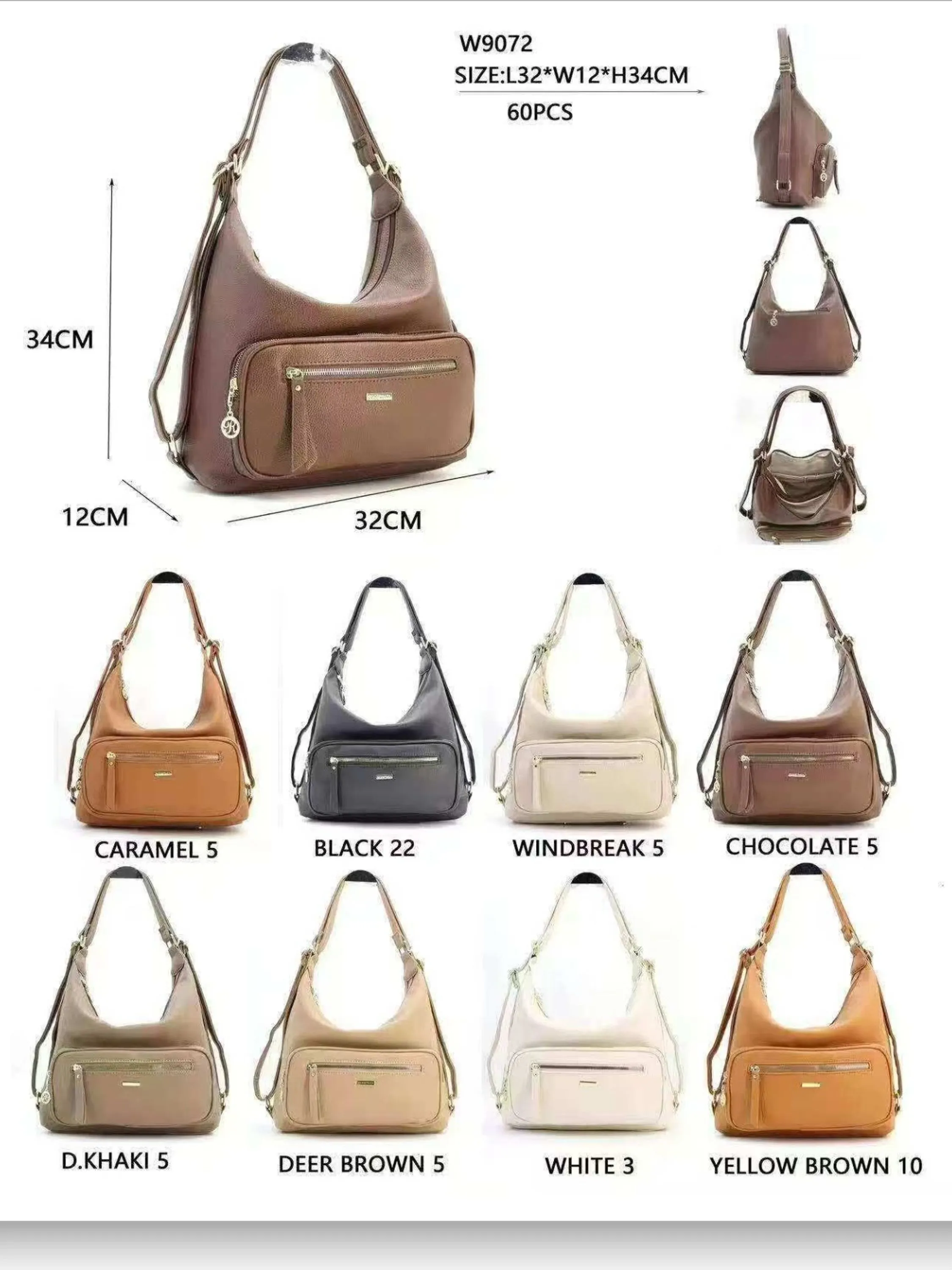 bolsa feminina（W9072）