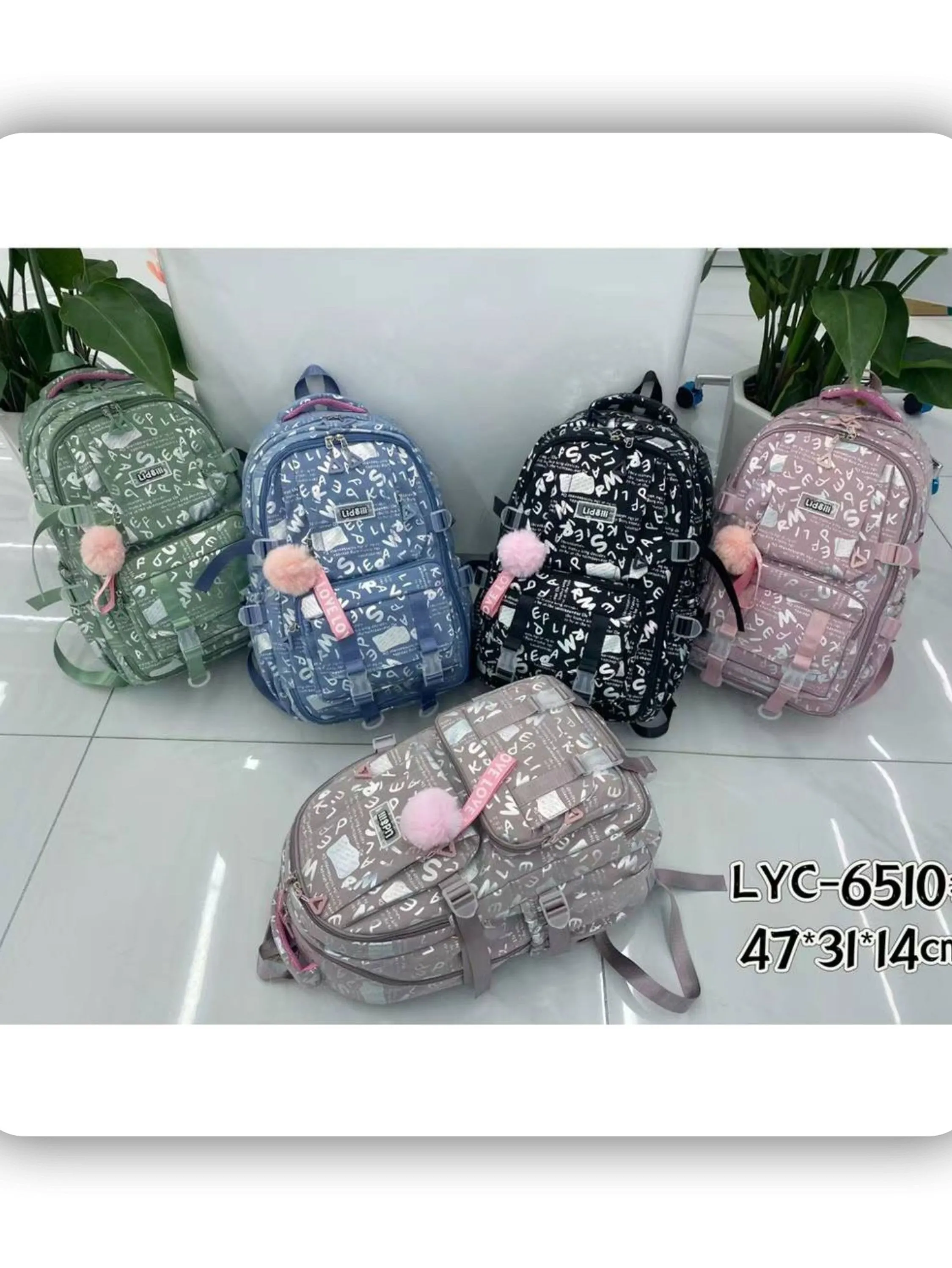 mochila meninos meninas(LYC6510)