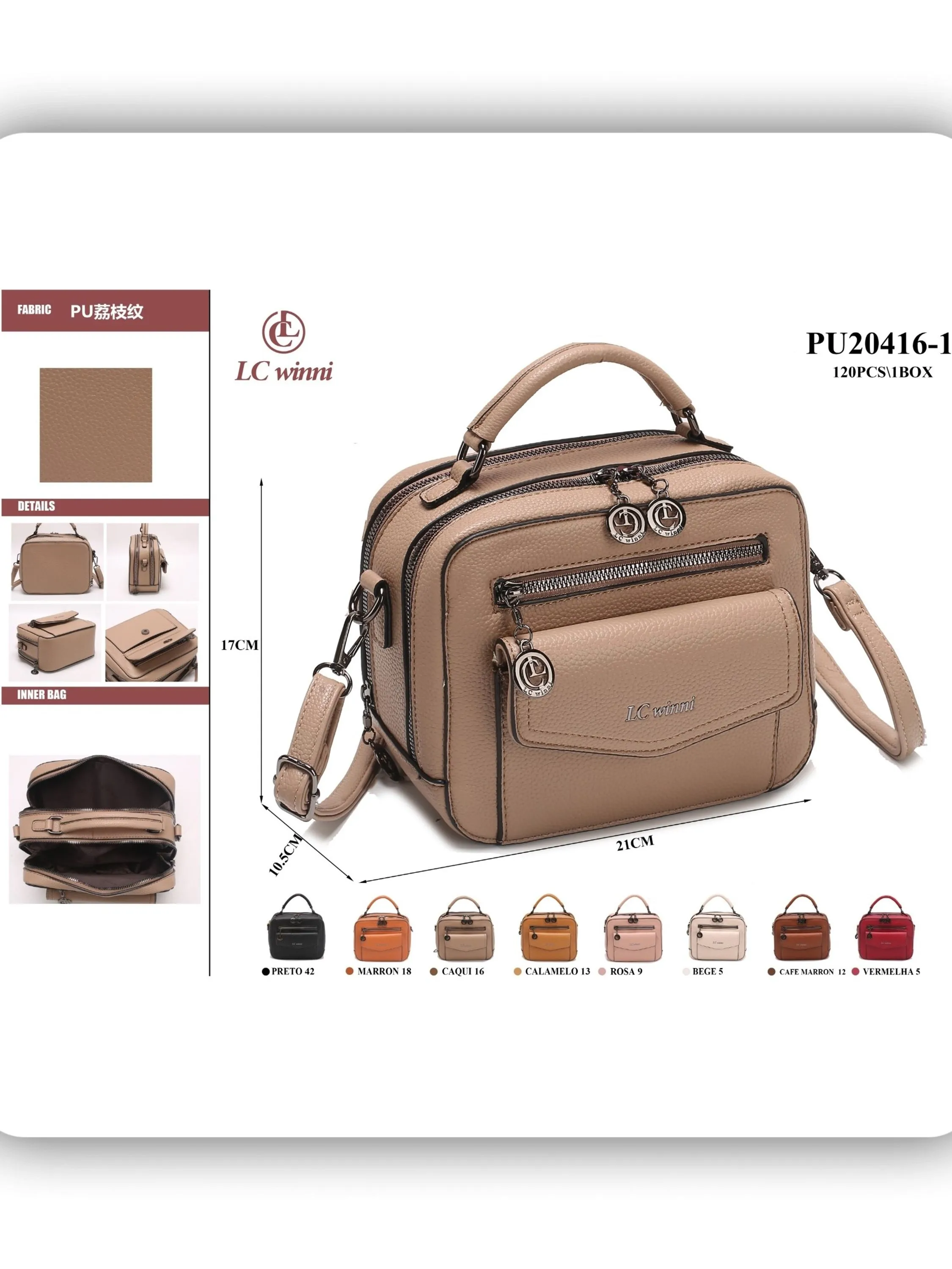 bolsa feminina(PU20416-1)