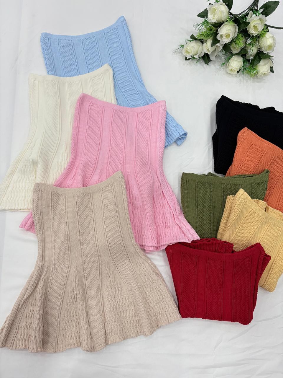 Regata Peplum Com Alça Tricô Modal