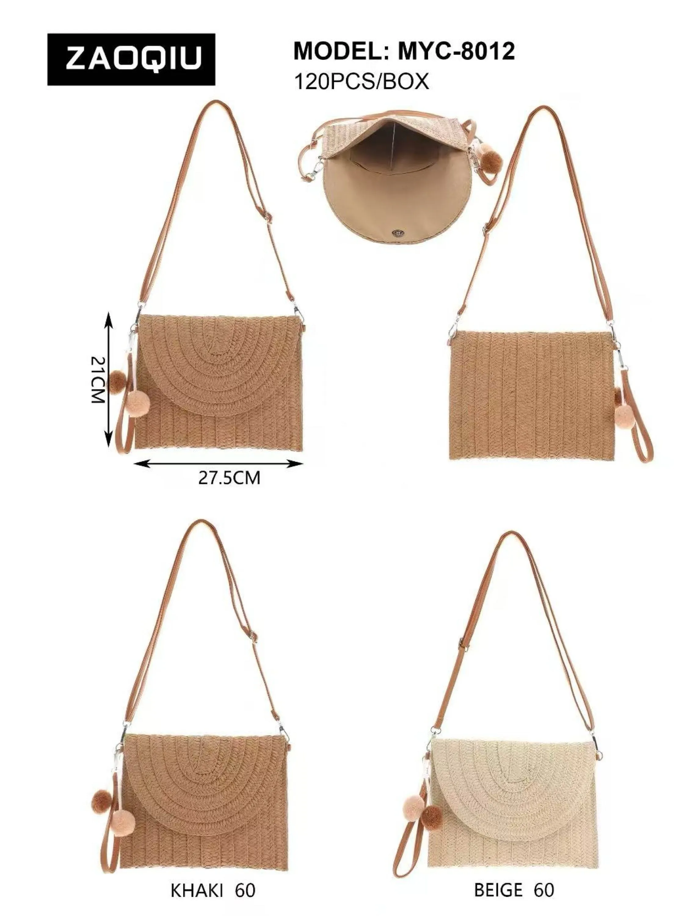 Bolsa de palha 8012