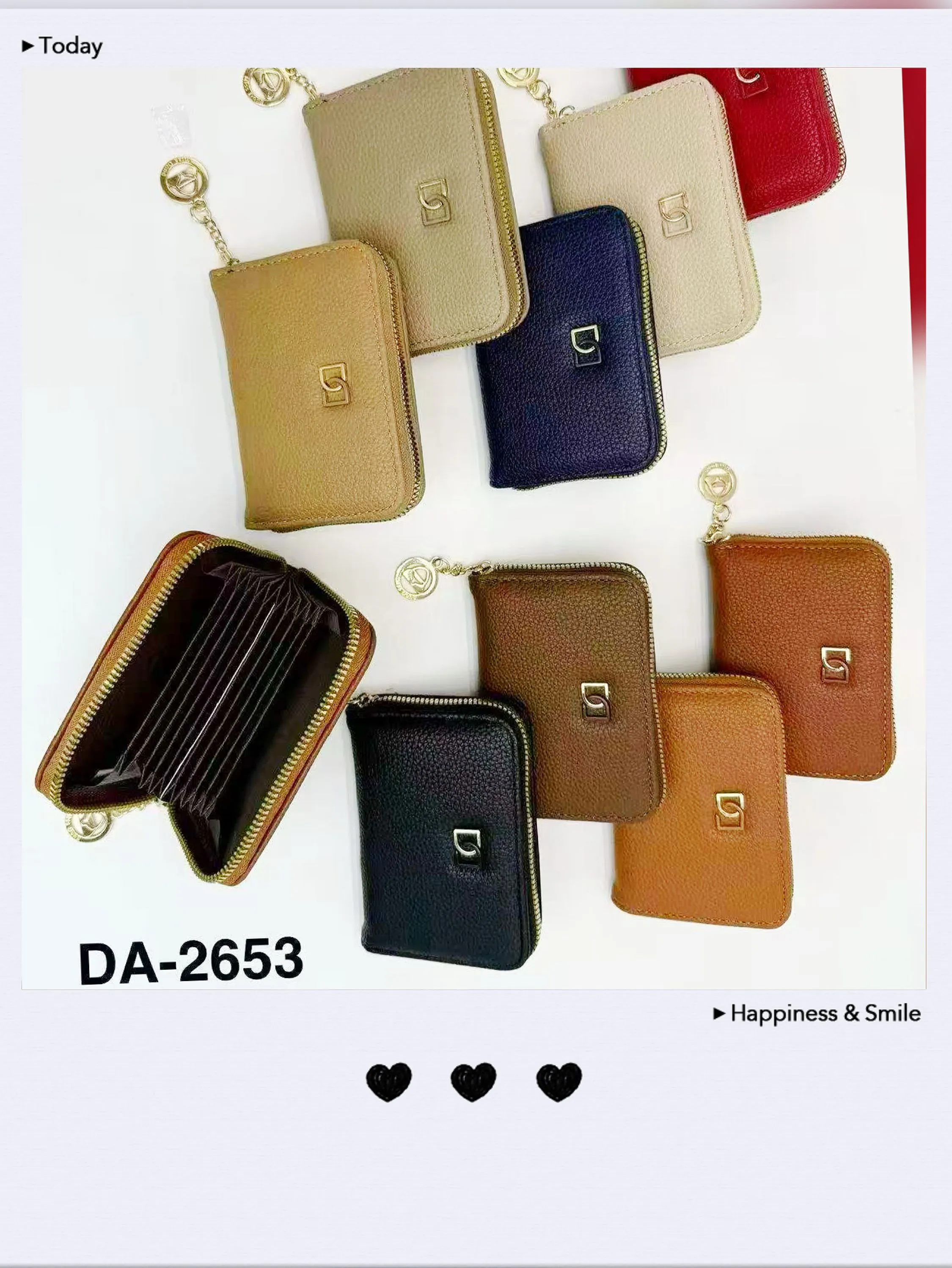 Carteira guardada cartão 2653