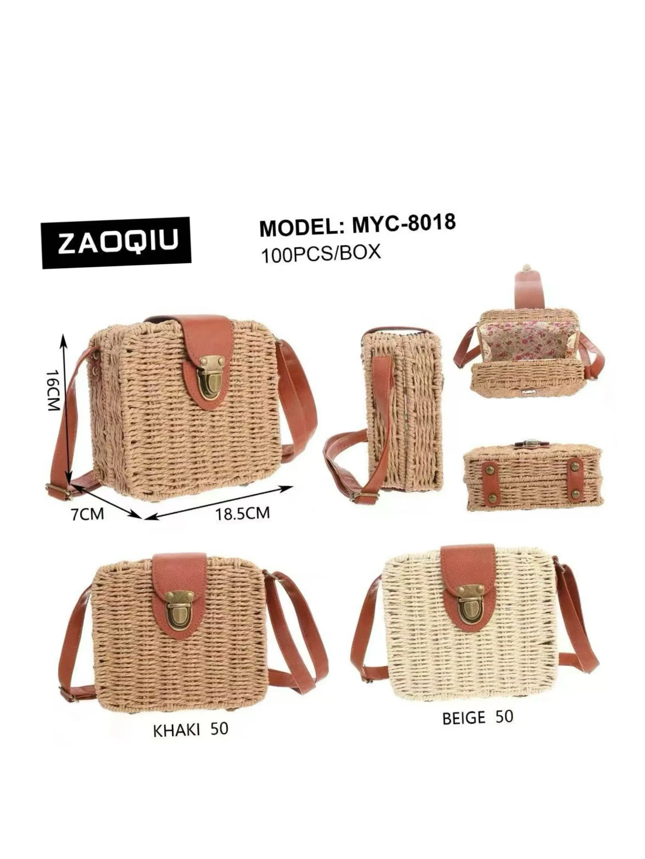 Bolsa de palha 8018
