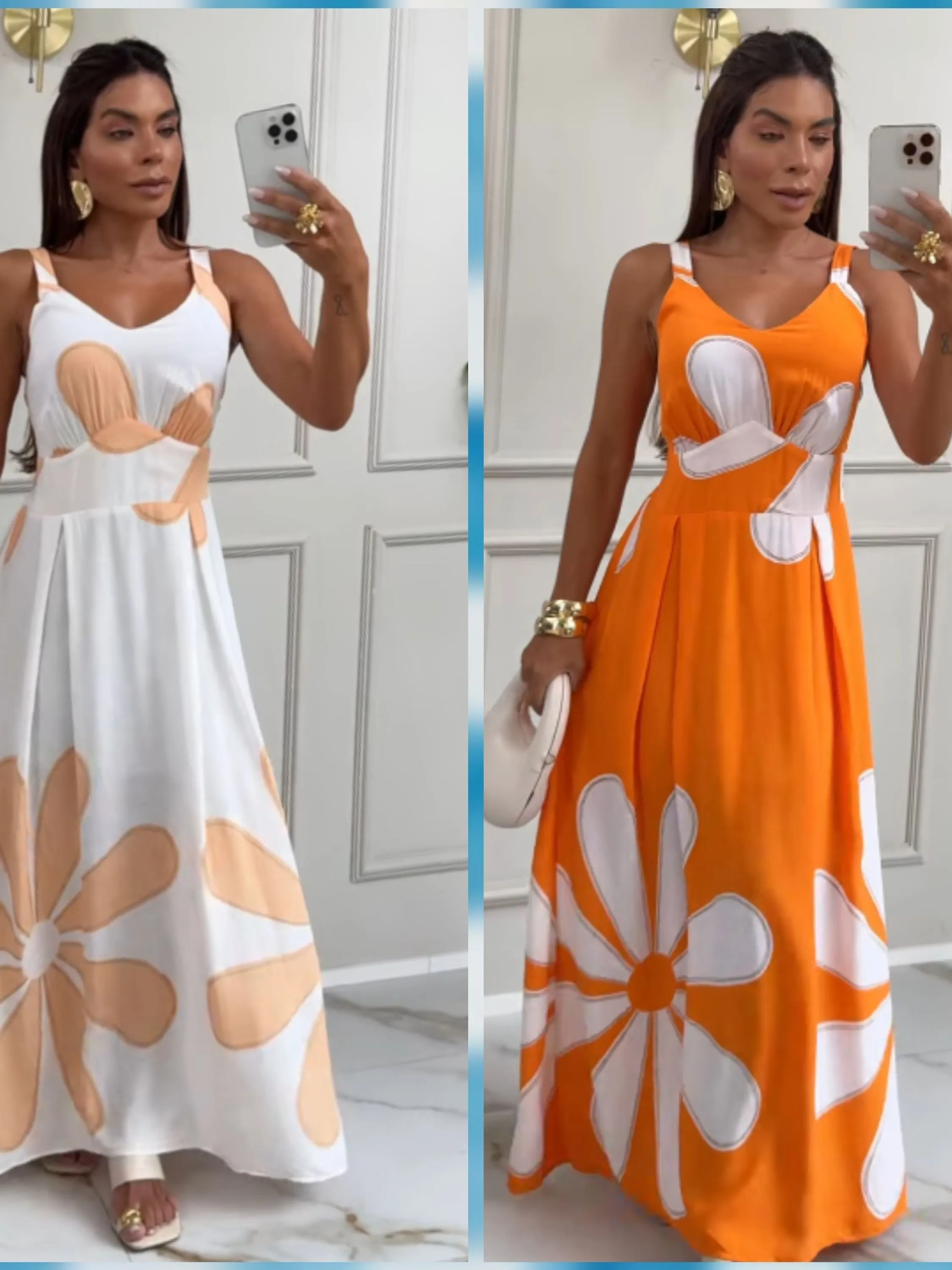 Vestido em viscolinho