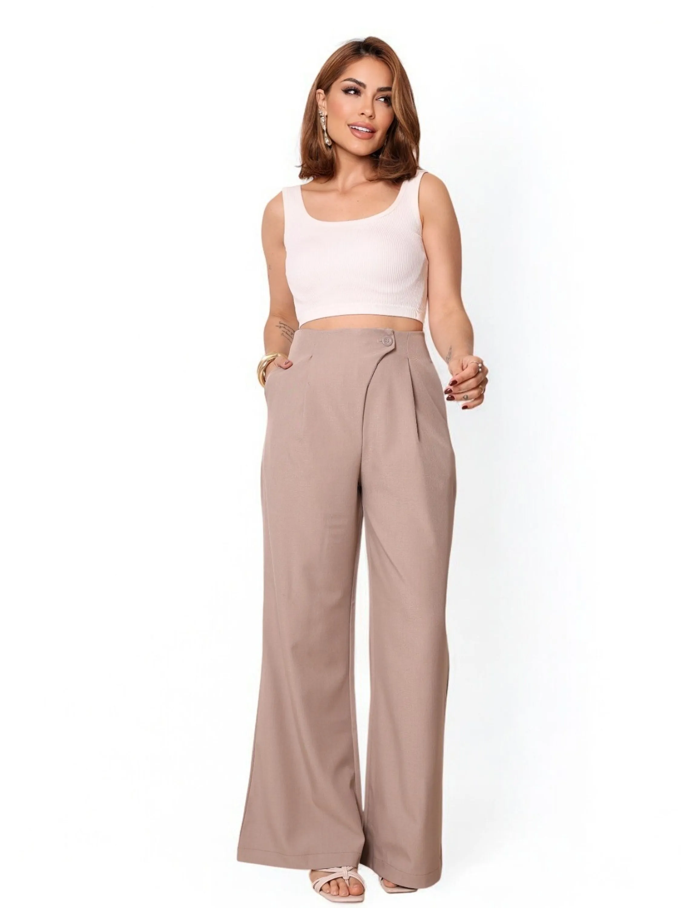 Domi Modas Calça feminina Luis Twil 87900