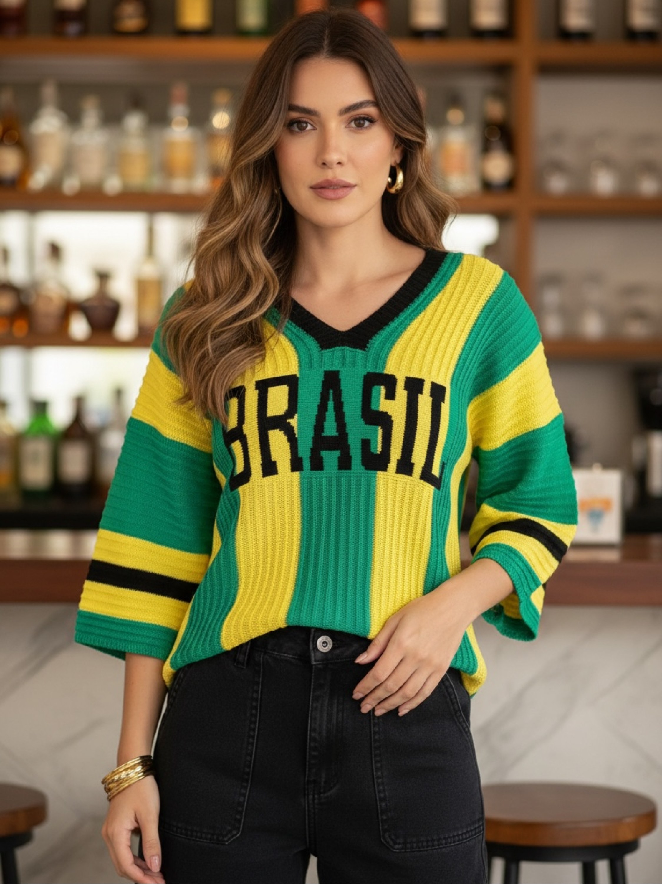 Blusa Oversized Brasil