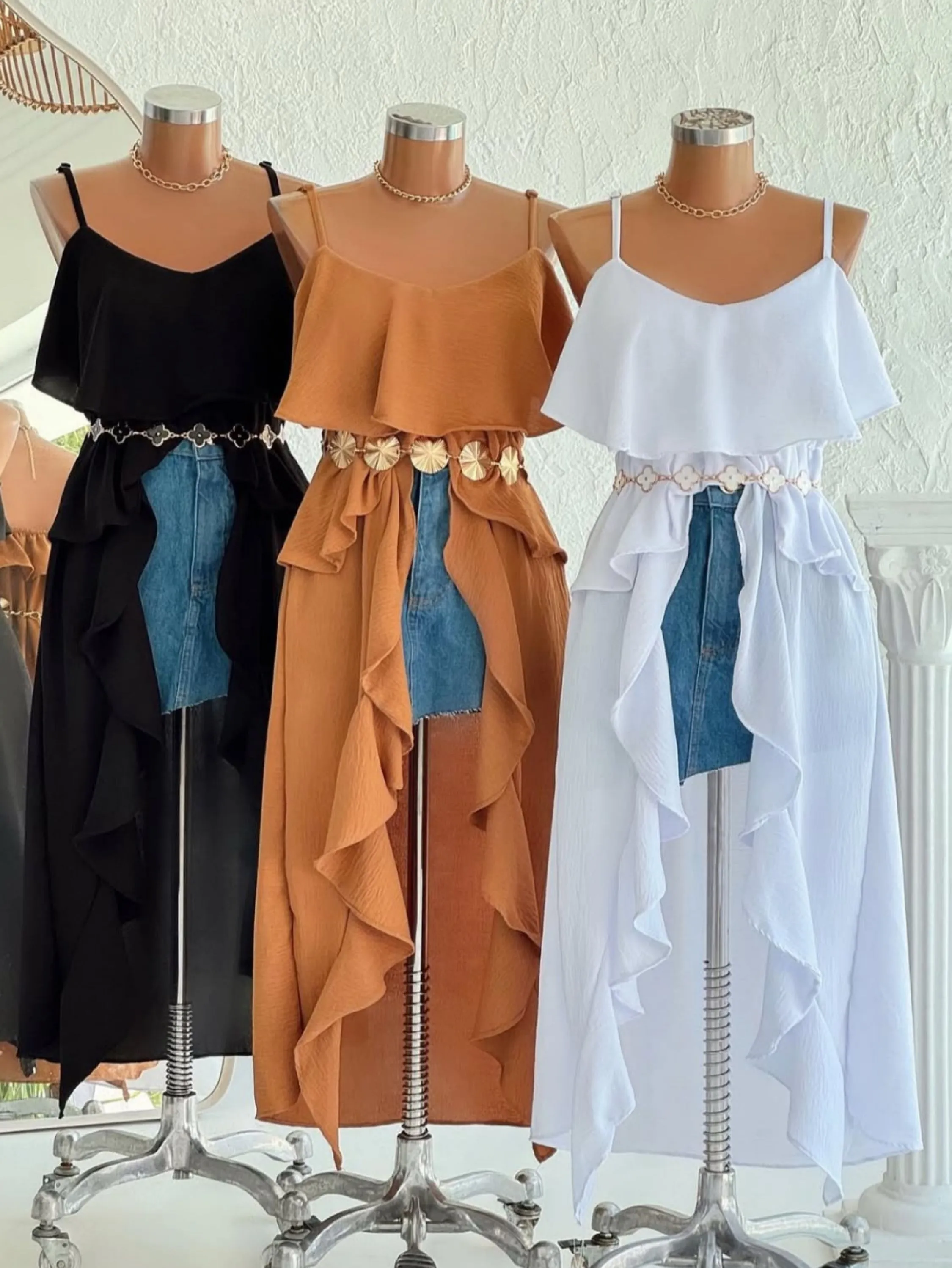 Bata boho duna midi