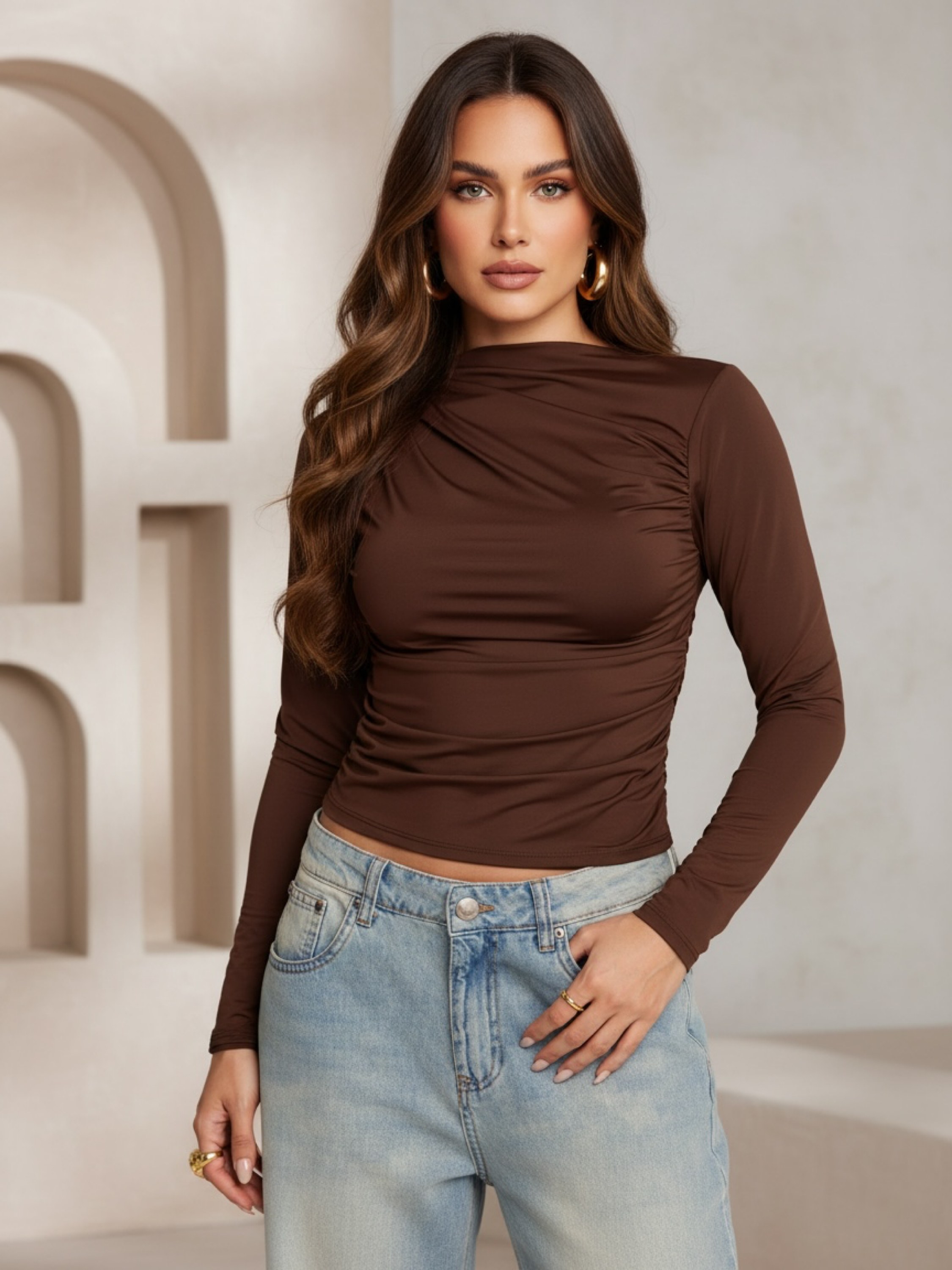 Blusa Grécia