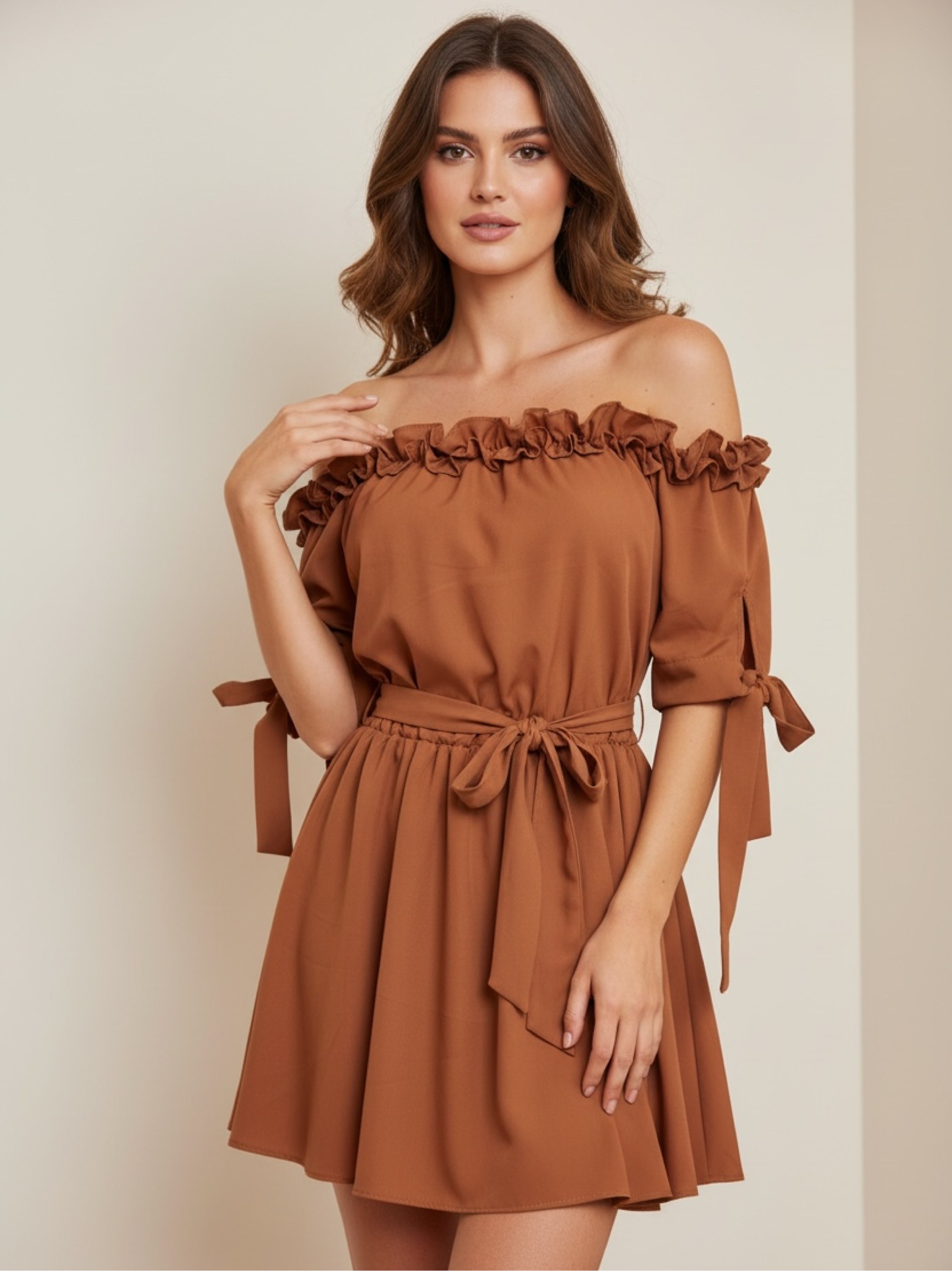 Vestido ciganinha babado