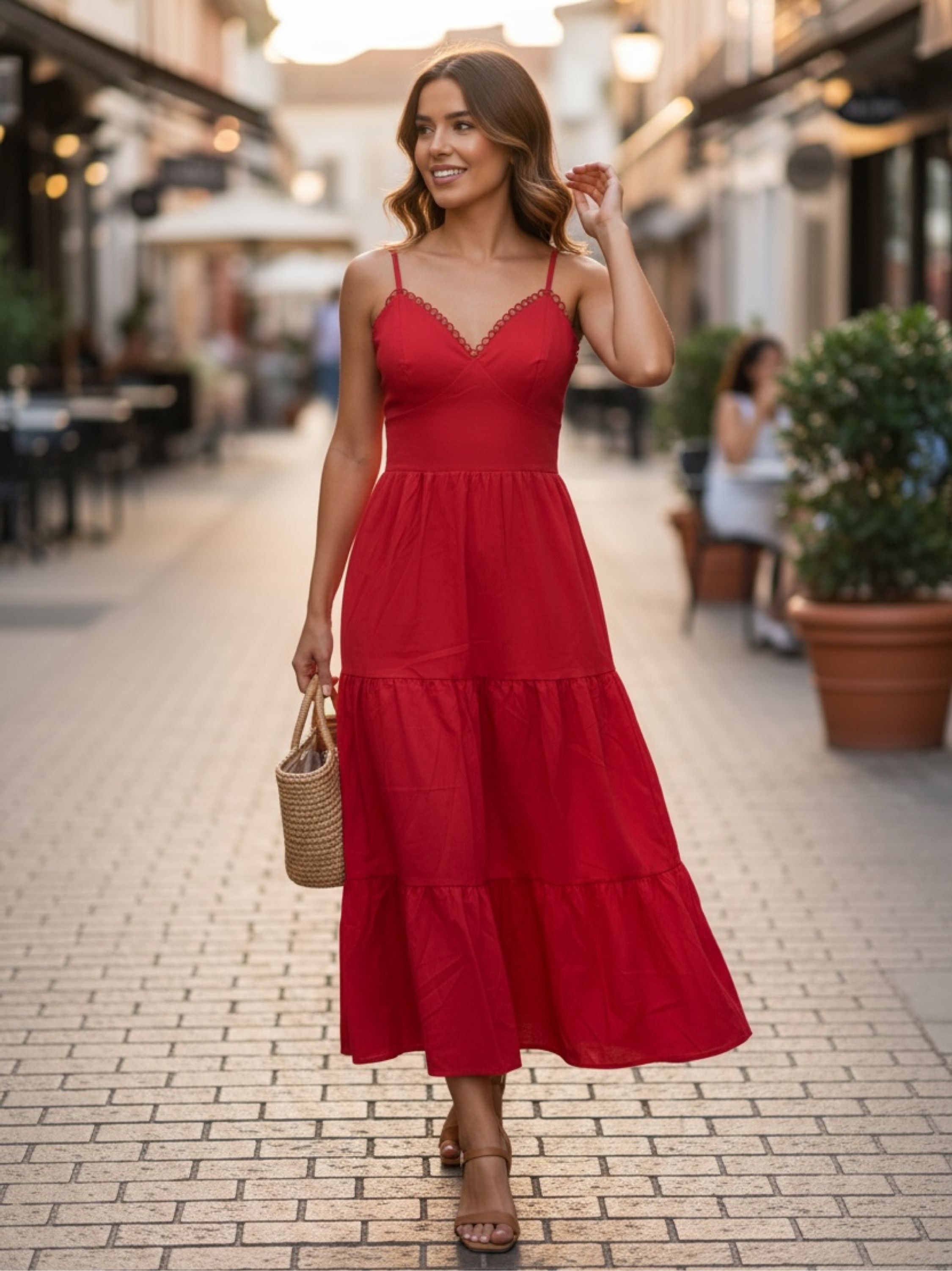 Vestido midi Maria