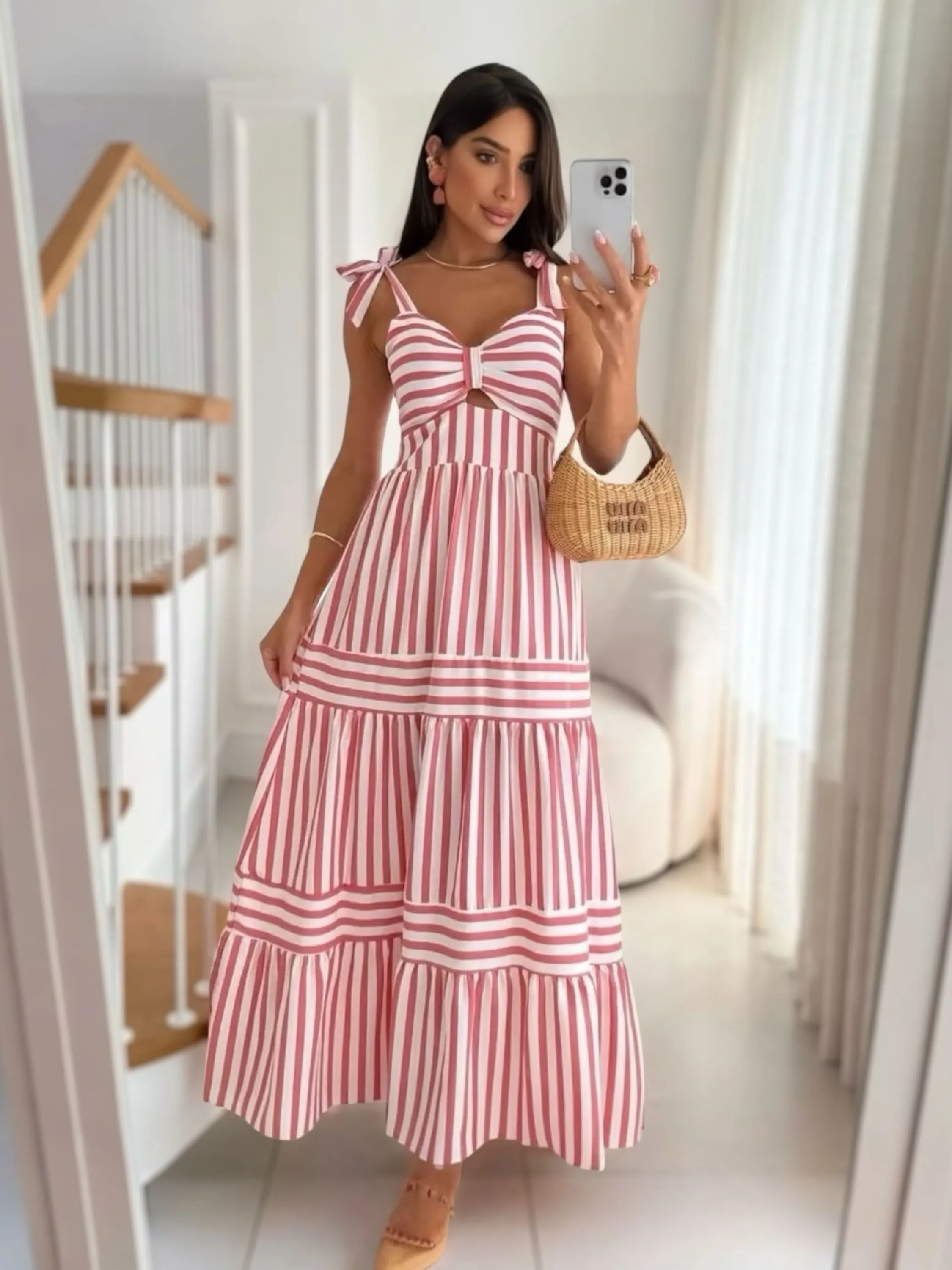 Vestido listrado Beth