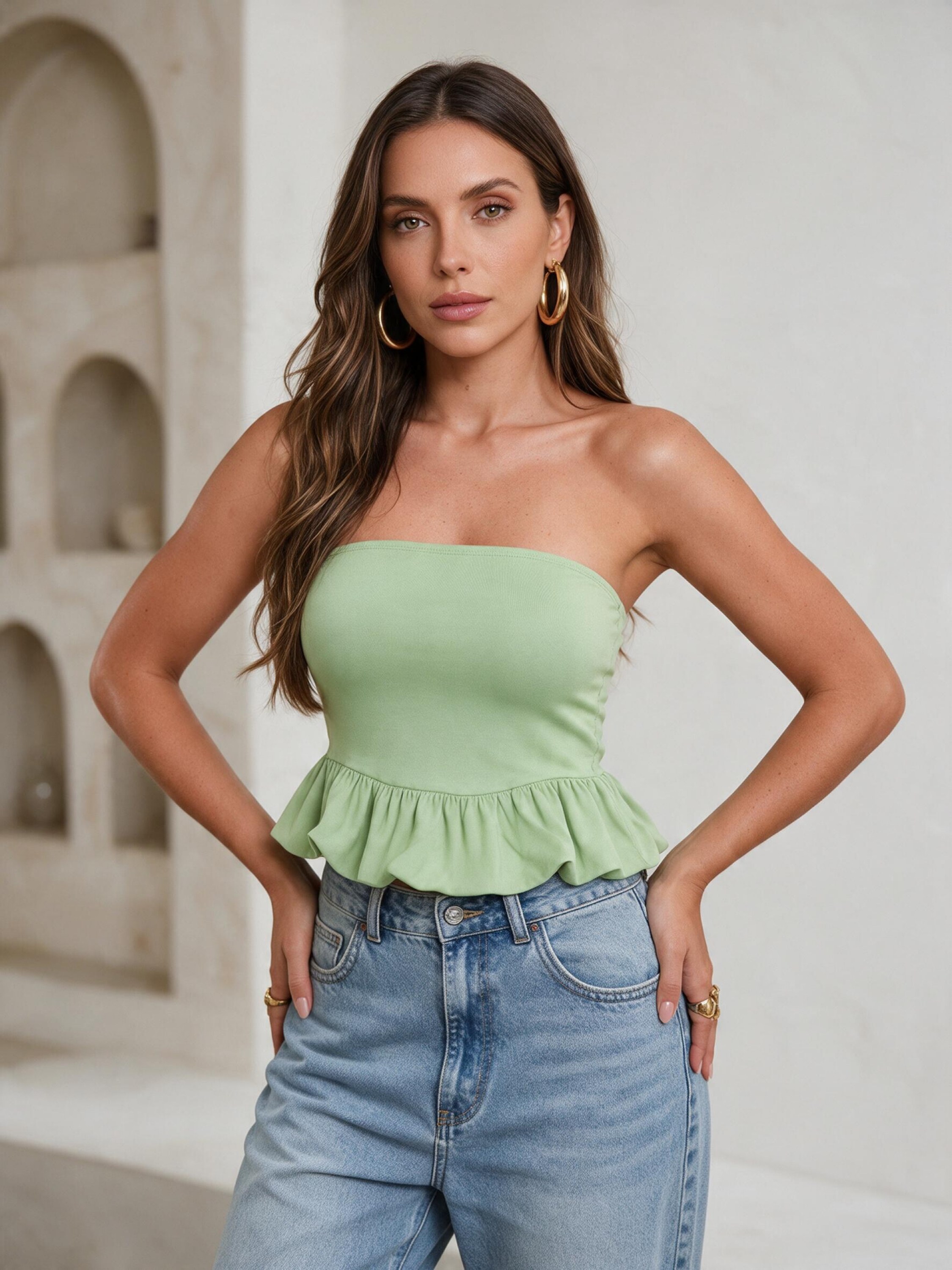 Bata tomara que caia balonê poliamida