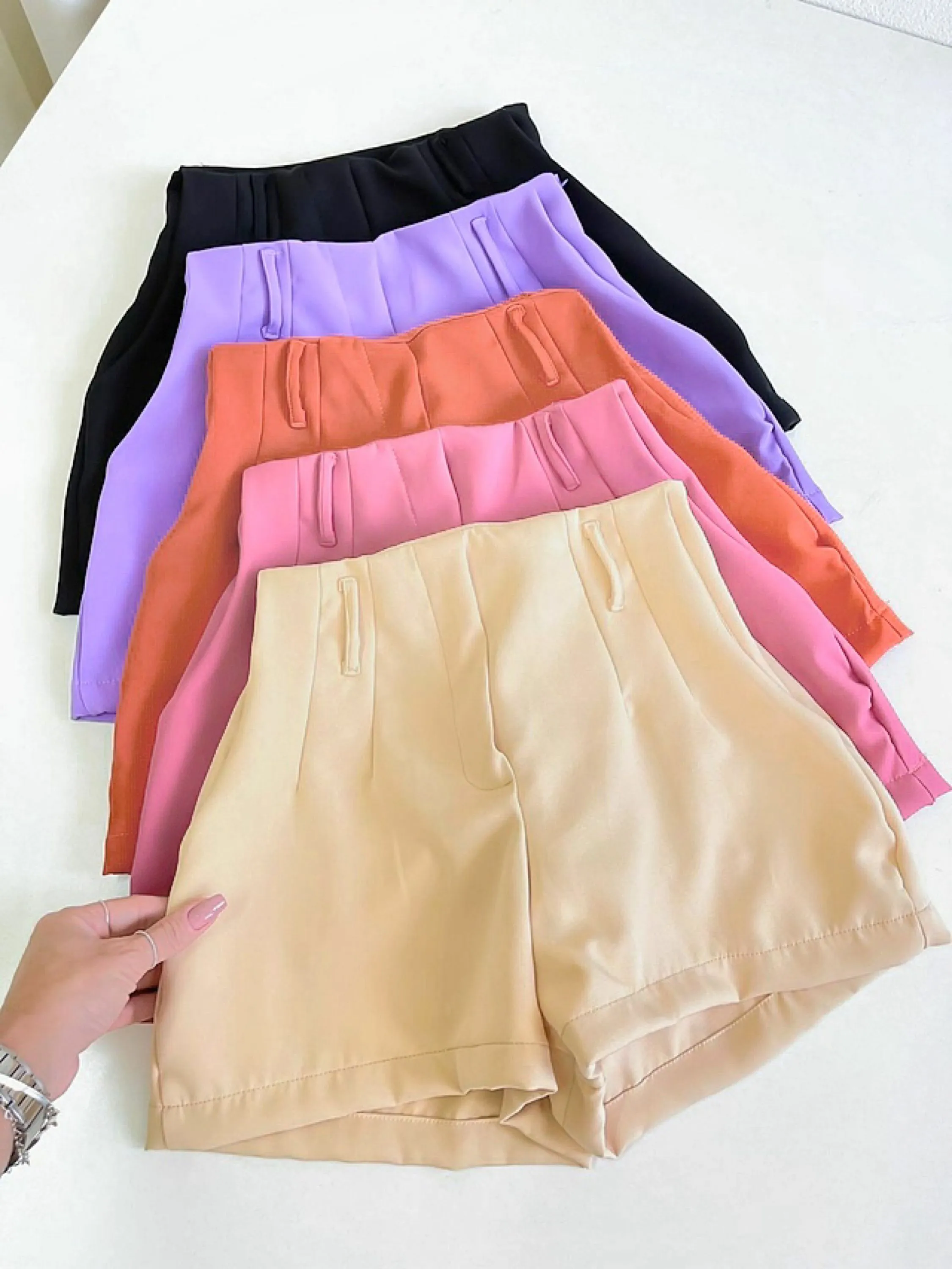 Shorts alfaitaria candy colors