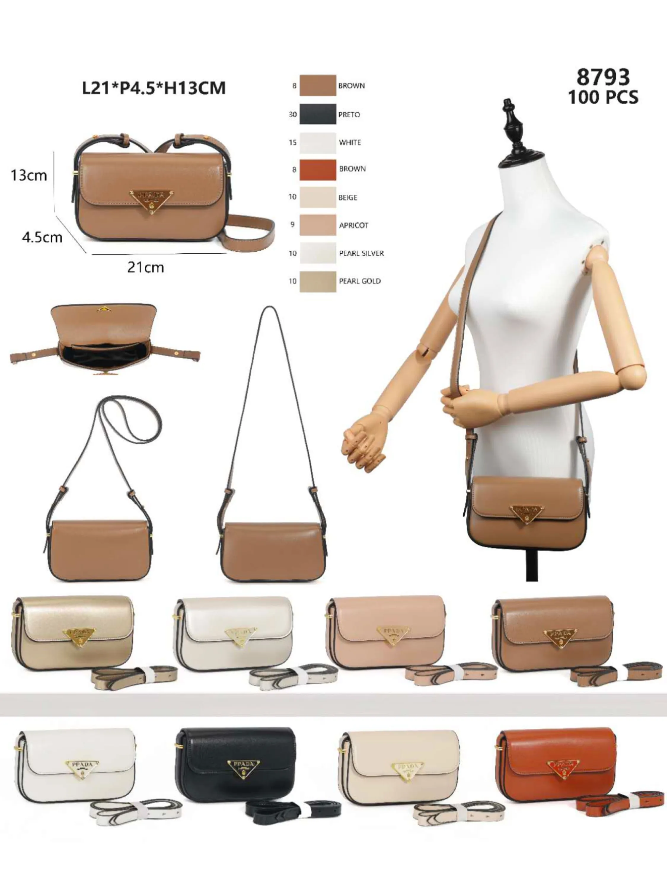 bolsa feminina 8793