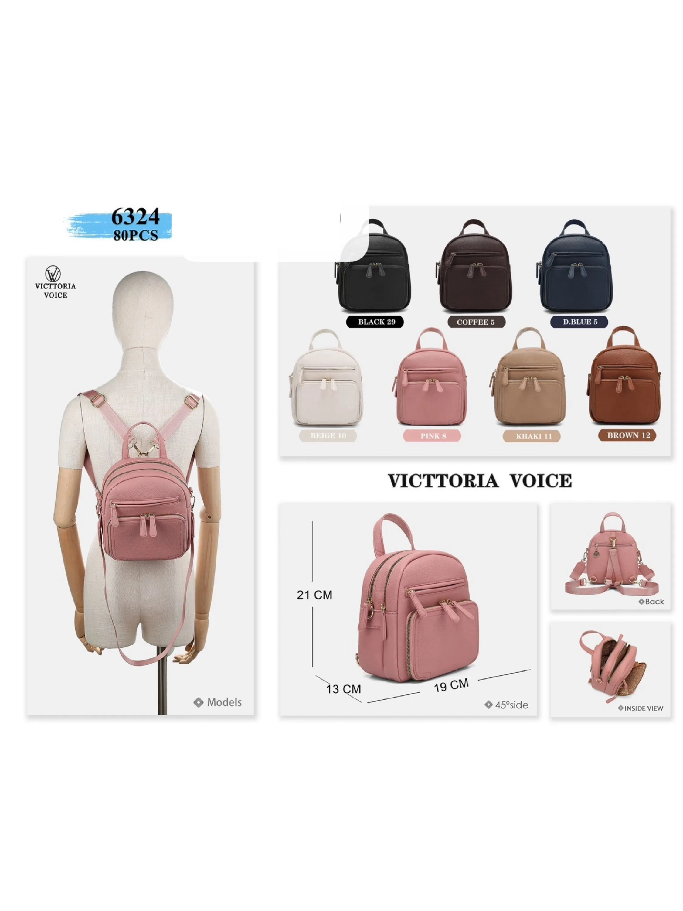 bolsa mochila 6324