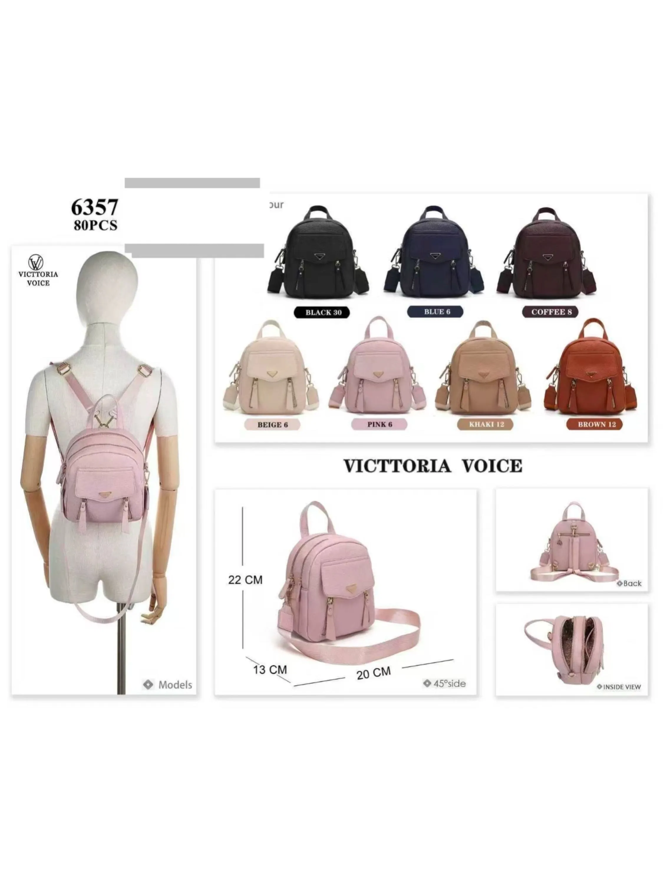 bolsa mochila 6357