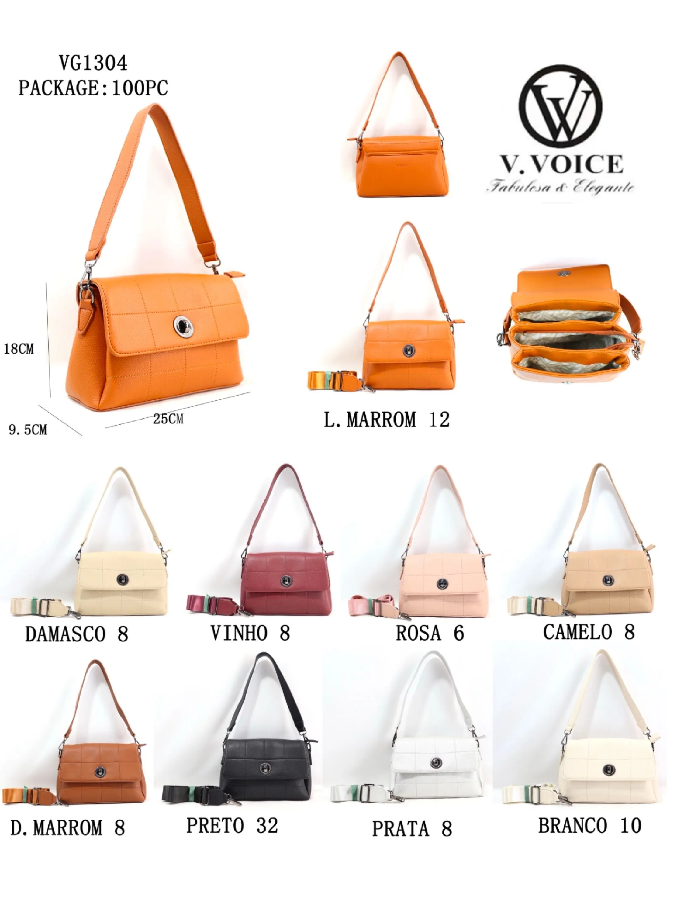 bolsa feminina 1304