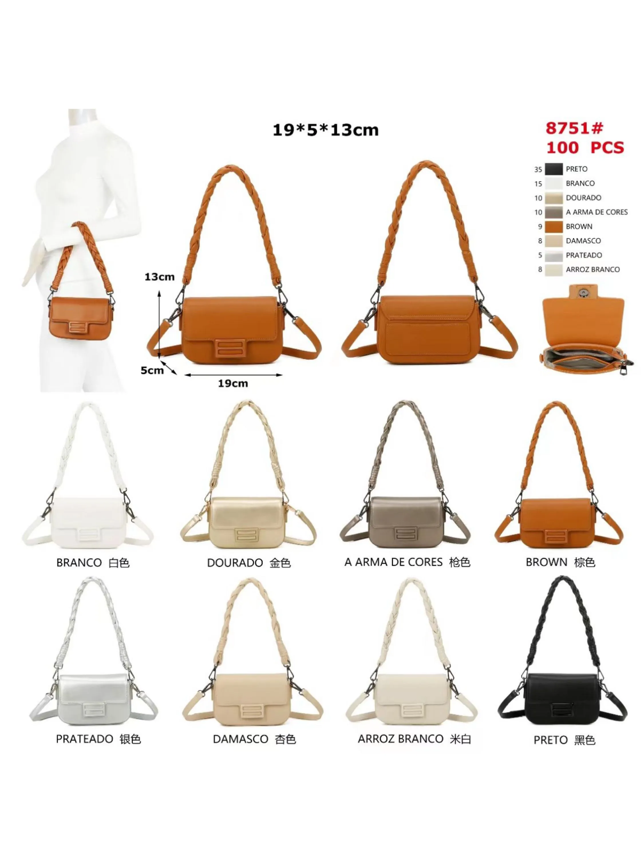 bolsa feminina 8751