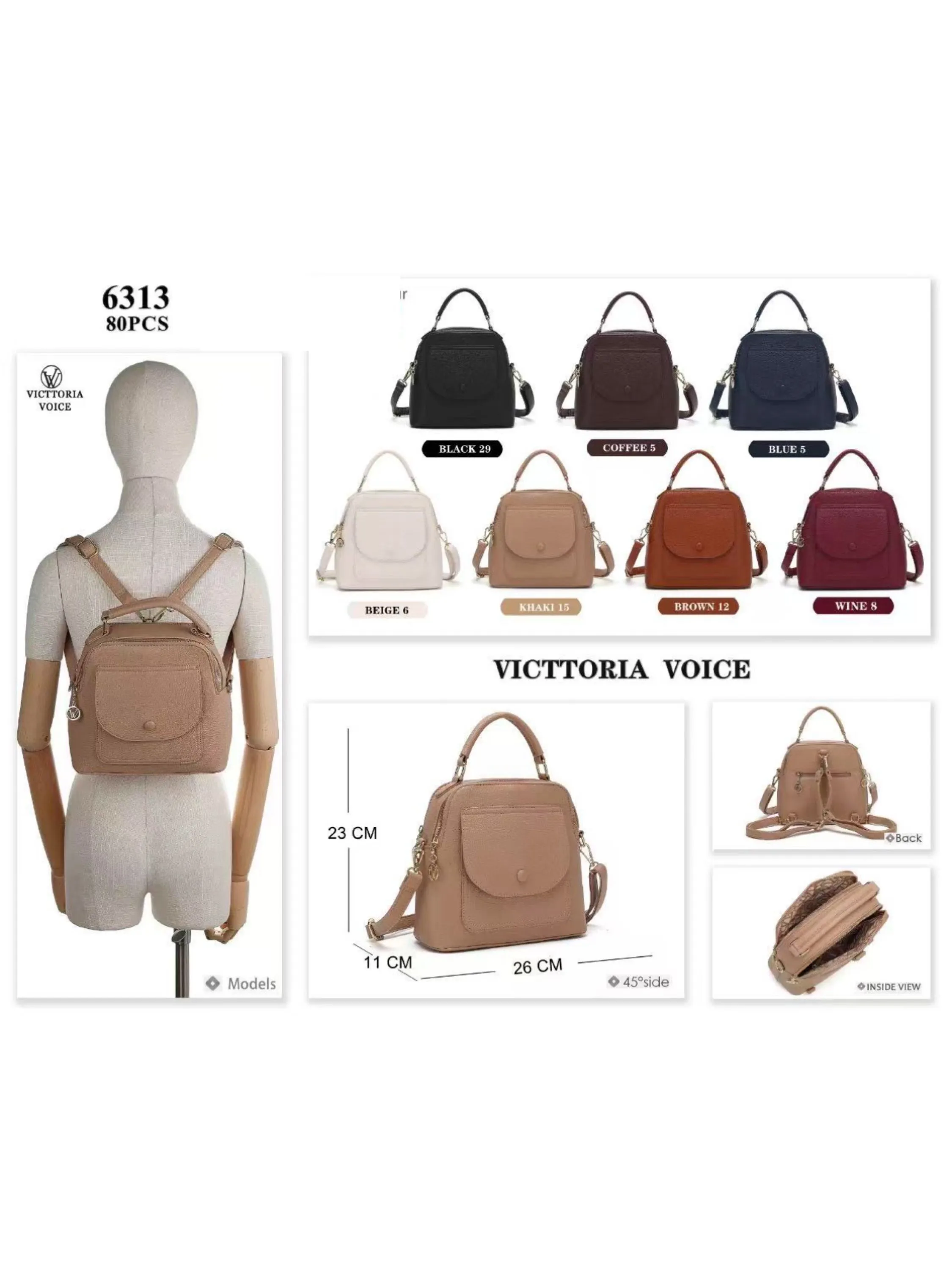 bolsa mochila 6313