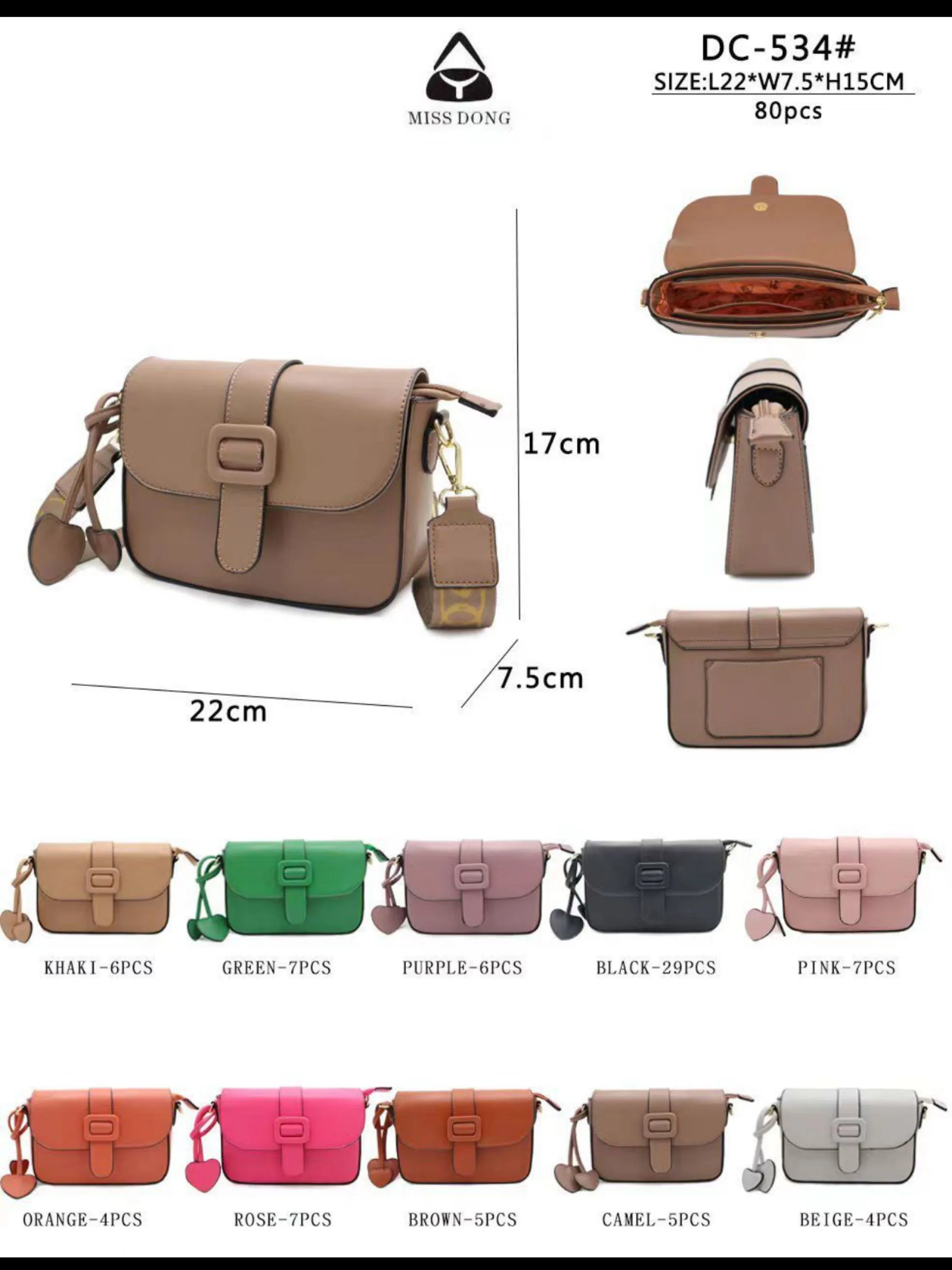 bolsa feminina 534