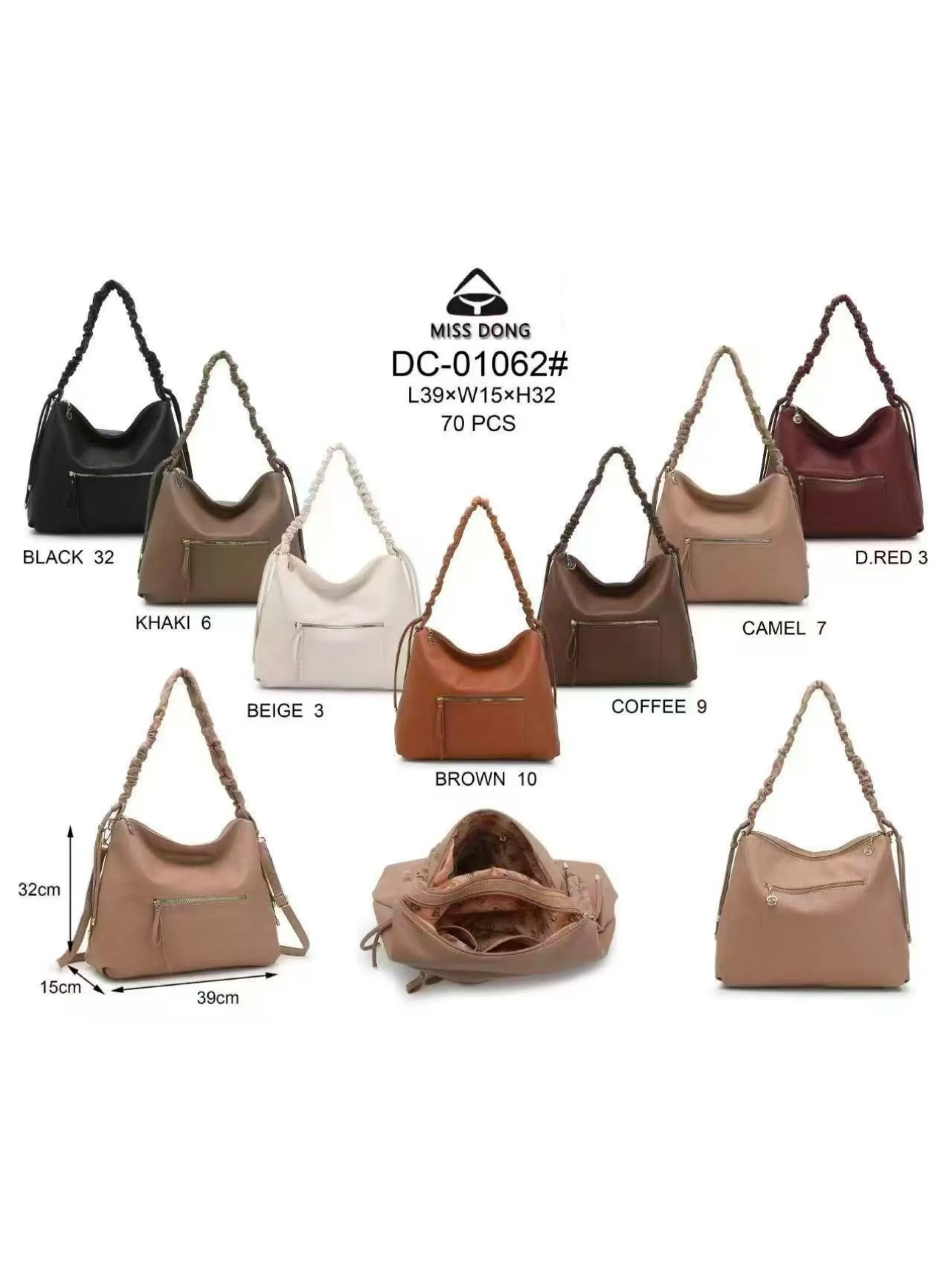 bolsa maior com 2 ziper 1062
