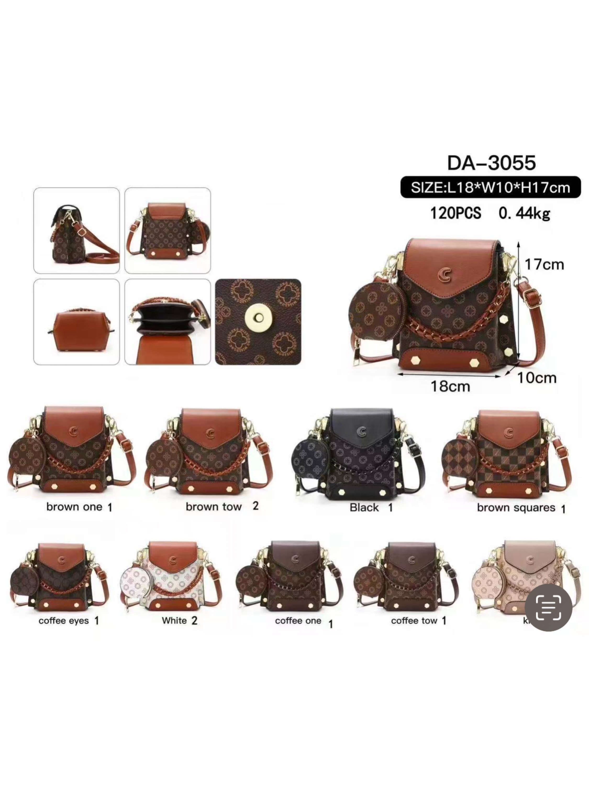 bolsa com moeda 355