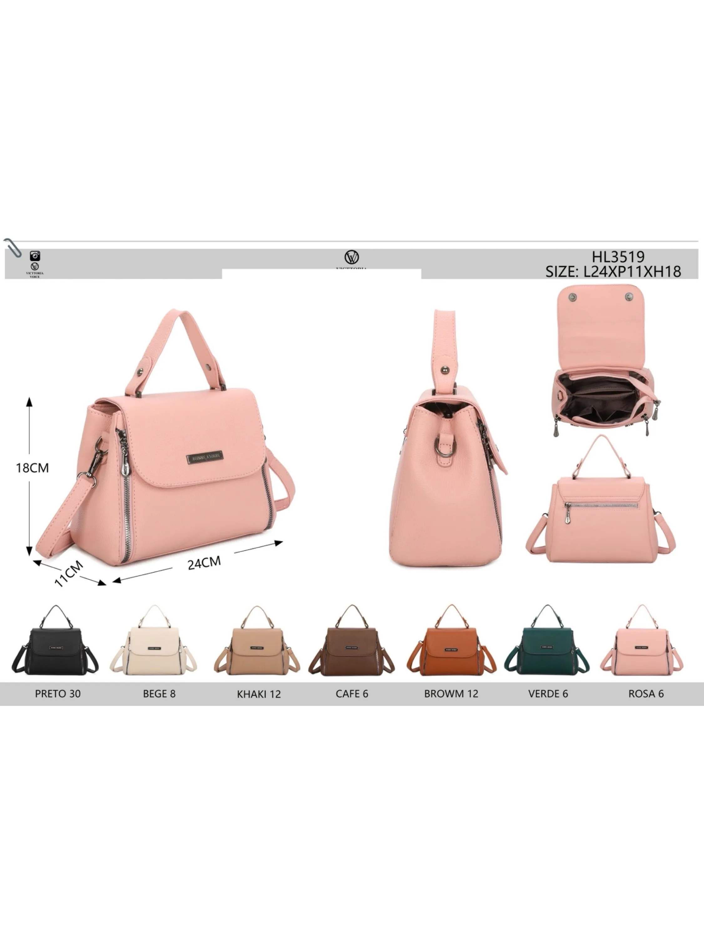 bolsa feminina 3519