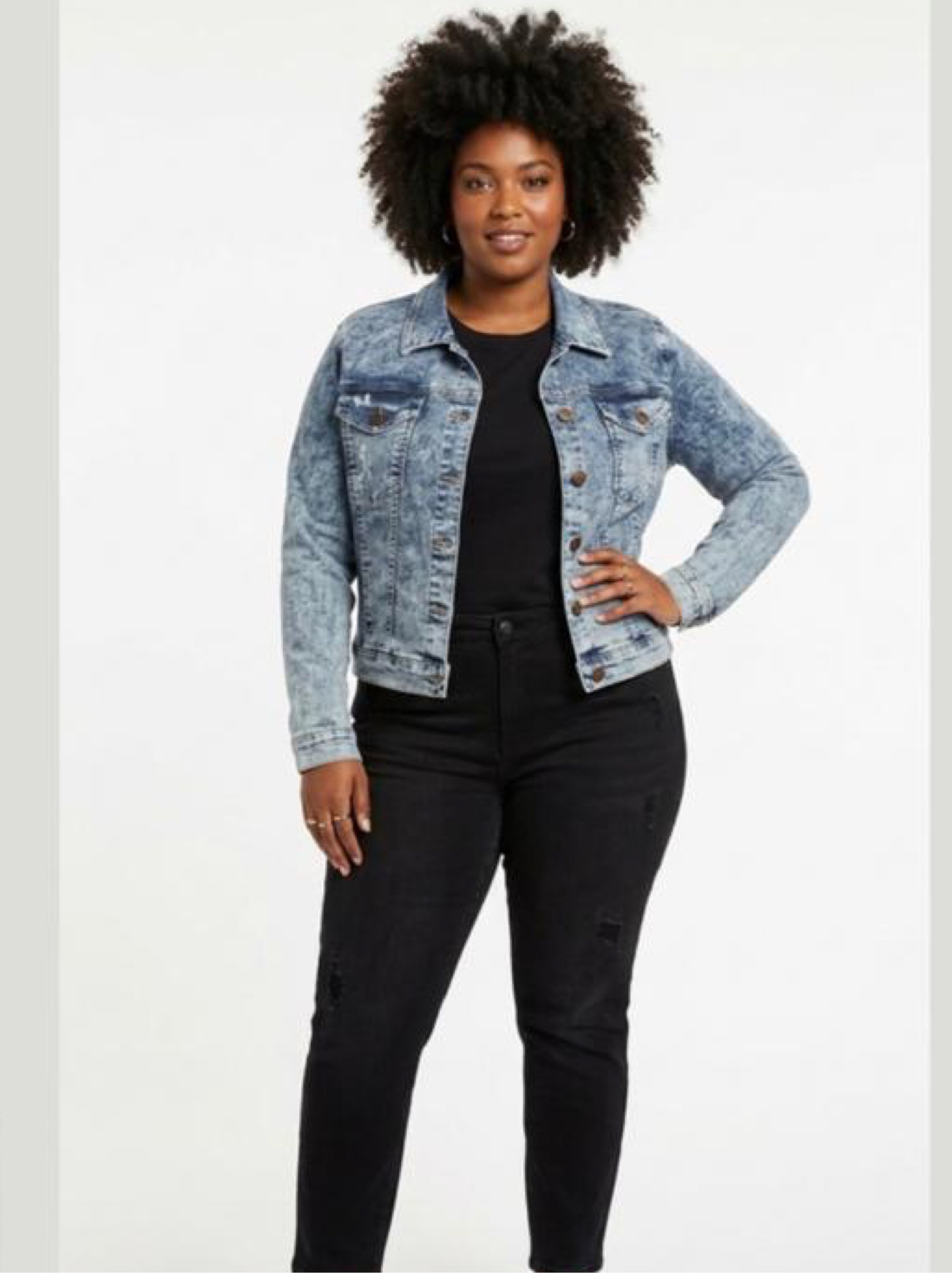 Jaqueta Plus size feminina