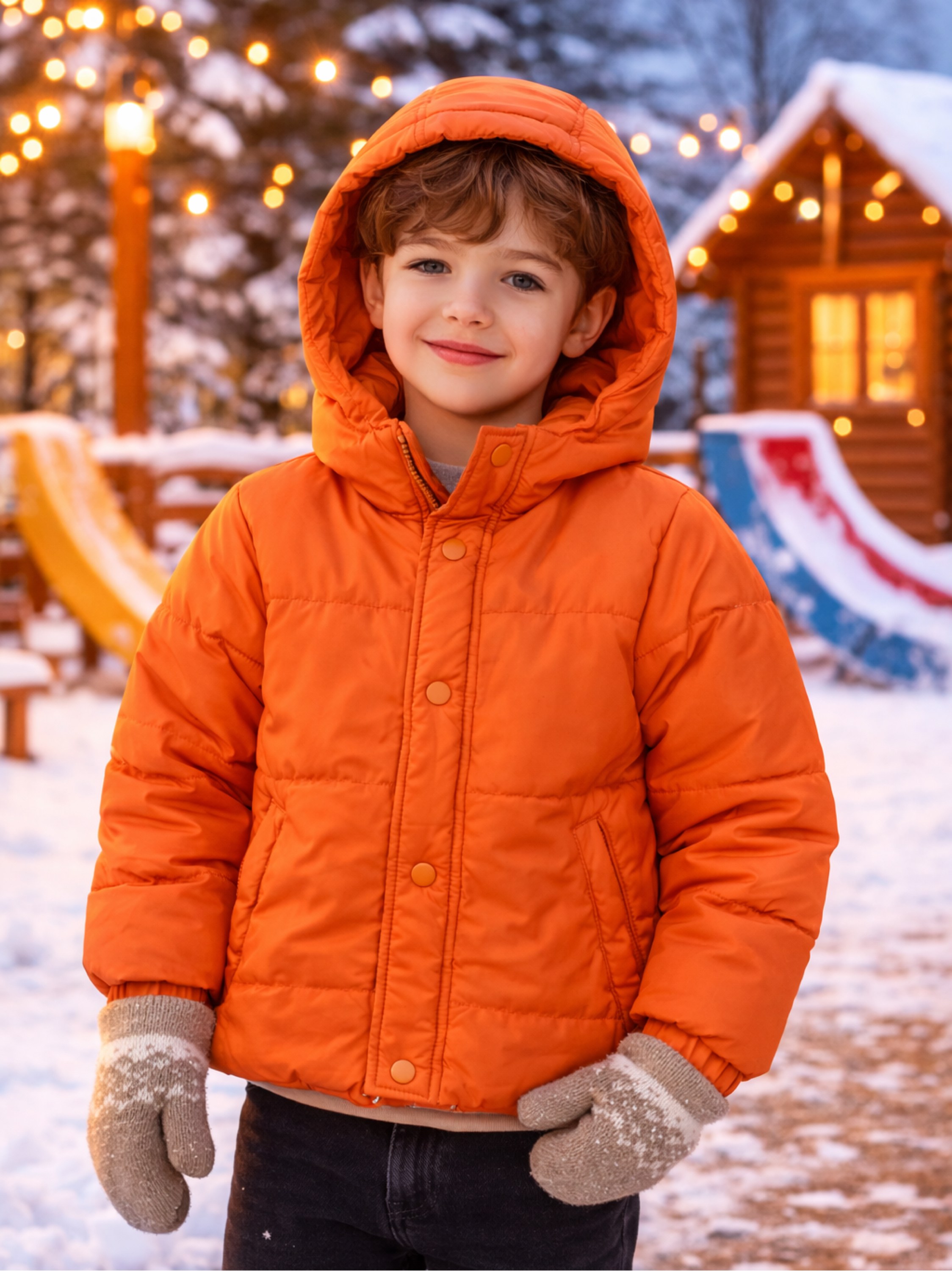 Jaqueta nylon infantil menino